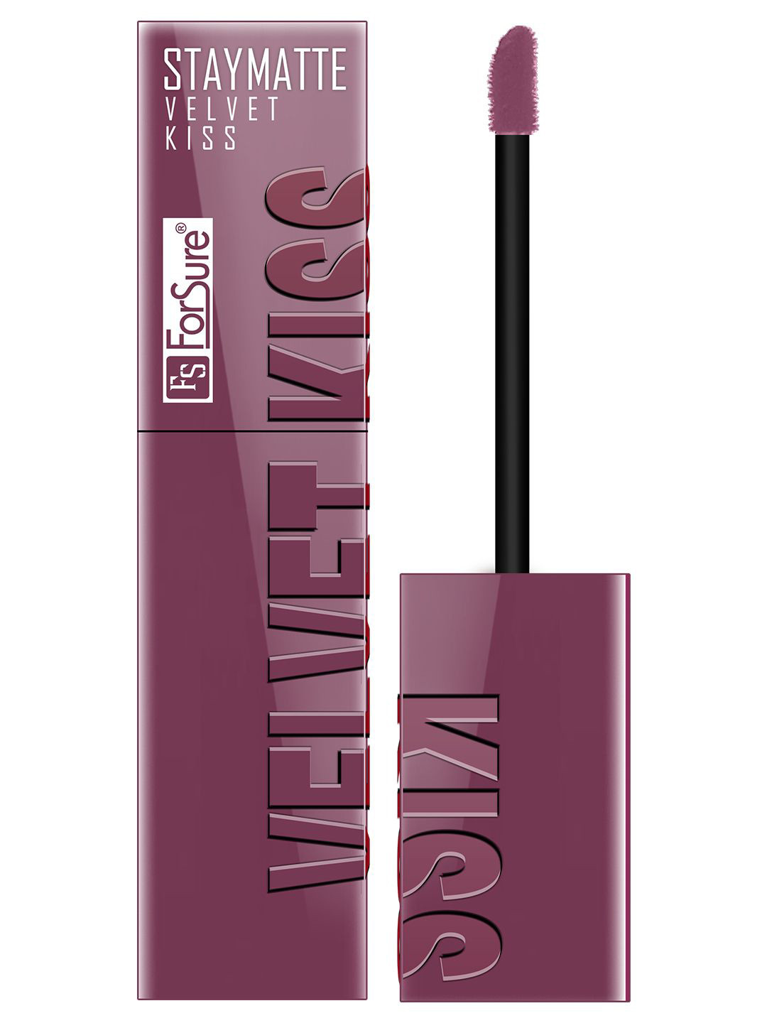 ForSure Velvet Kiss Non-Transfer Liquid Lipstick - 3.5 ml - Dark Mauve 06