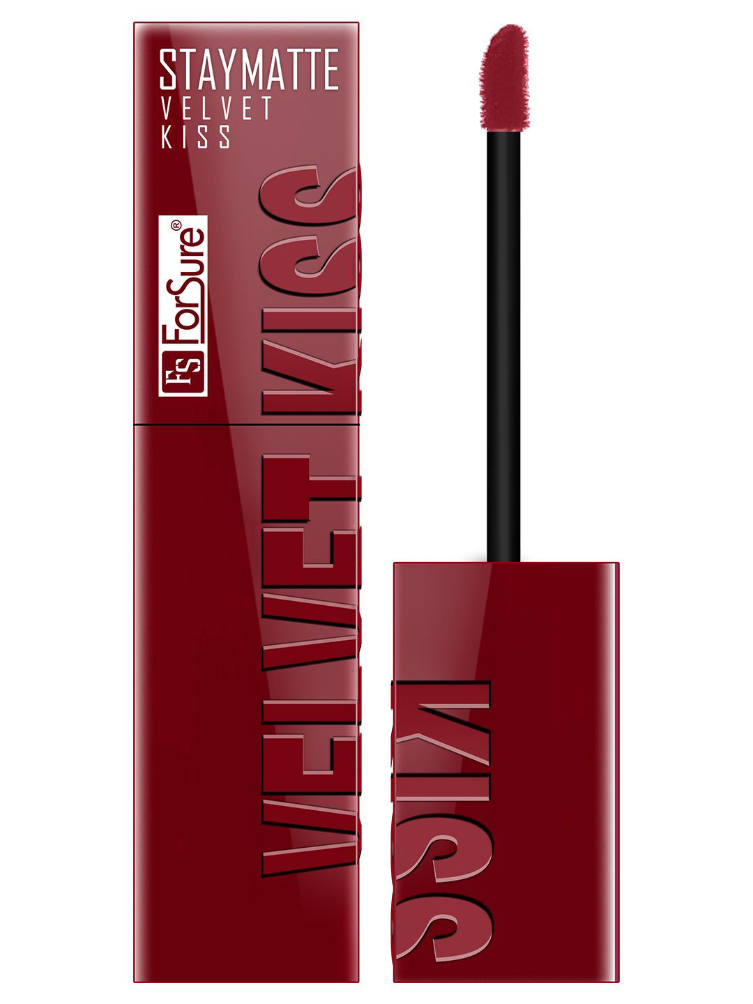 ForSure Velvet Kiss Non-Transfer Liquid Lipstick - 3.5 ml - Bright Maroon 09