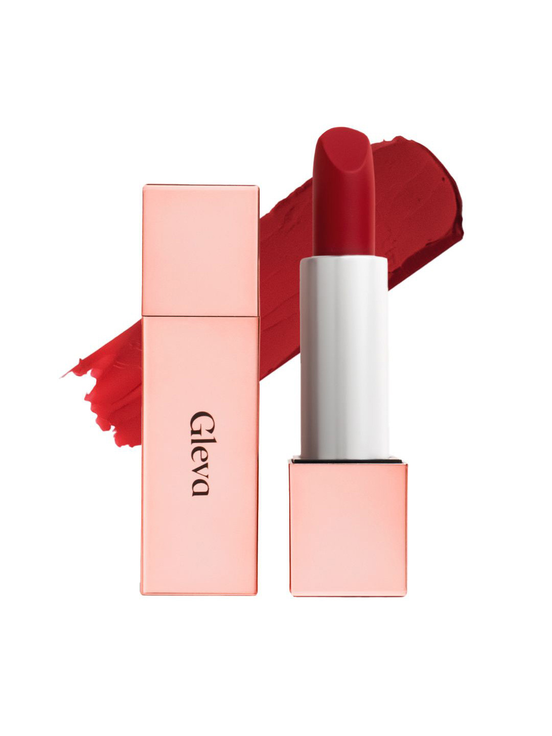 Gleva Long Lasting Hydrating Creamy Finish Super Stay Cream Lipstick - Bold 18
