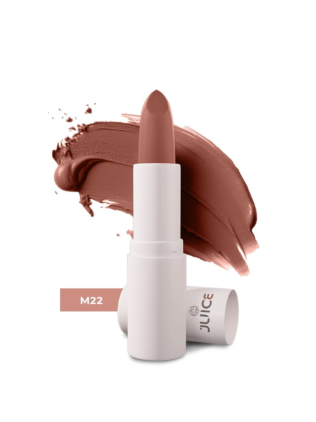 JUICE Kiss Sensation Lipstick With  Bio Retinol For UV Protection -4g- Not Really Nude M22
