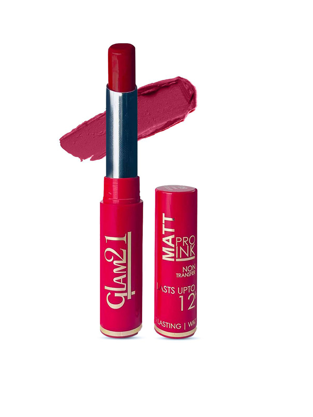 GLAM21 Matte Pro Ink Non Transfer Long Lasting Bullet Lipstick - 3 g - Velvet Maroon 11