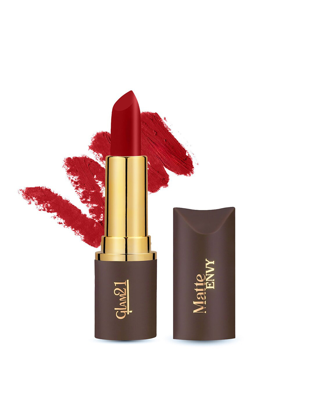 GLAM21 Matte Envy Lipstick-3.5gm-Red Amulet-06