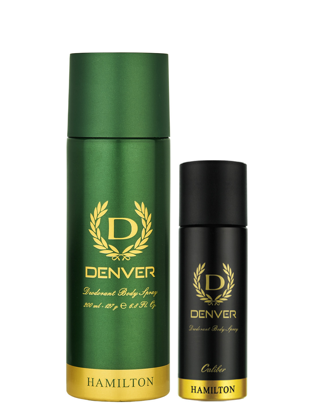 Denver Set Of Hamilton & Caliber Nano Deodorant Spray For Men - 250ml