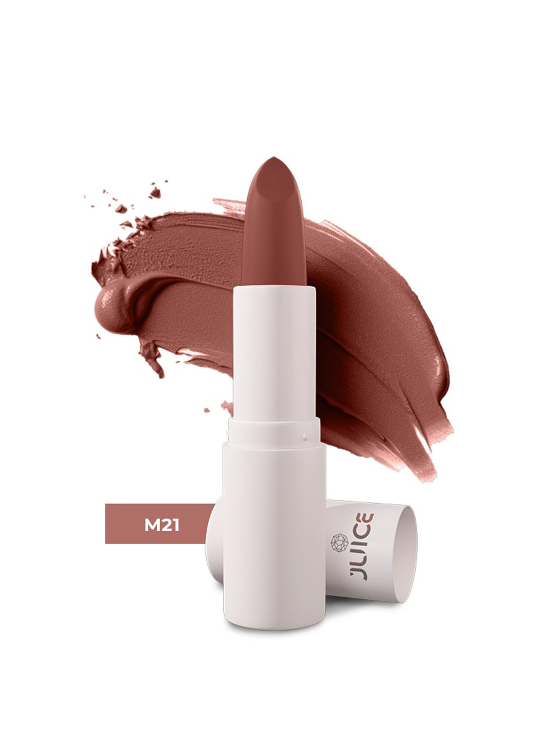 JUICE Kiss Sensation Lipstick For UV Protection - 4g - Creamy Nude M21
