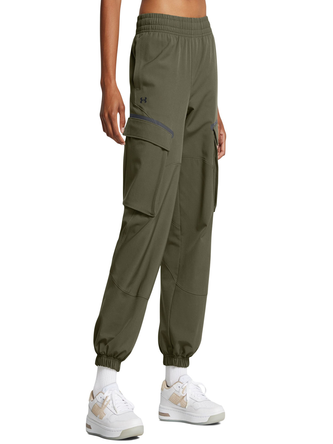 UNDER ARMOUR UA Unstoppable Women Mid Rise Cargo Joggers Track Pants