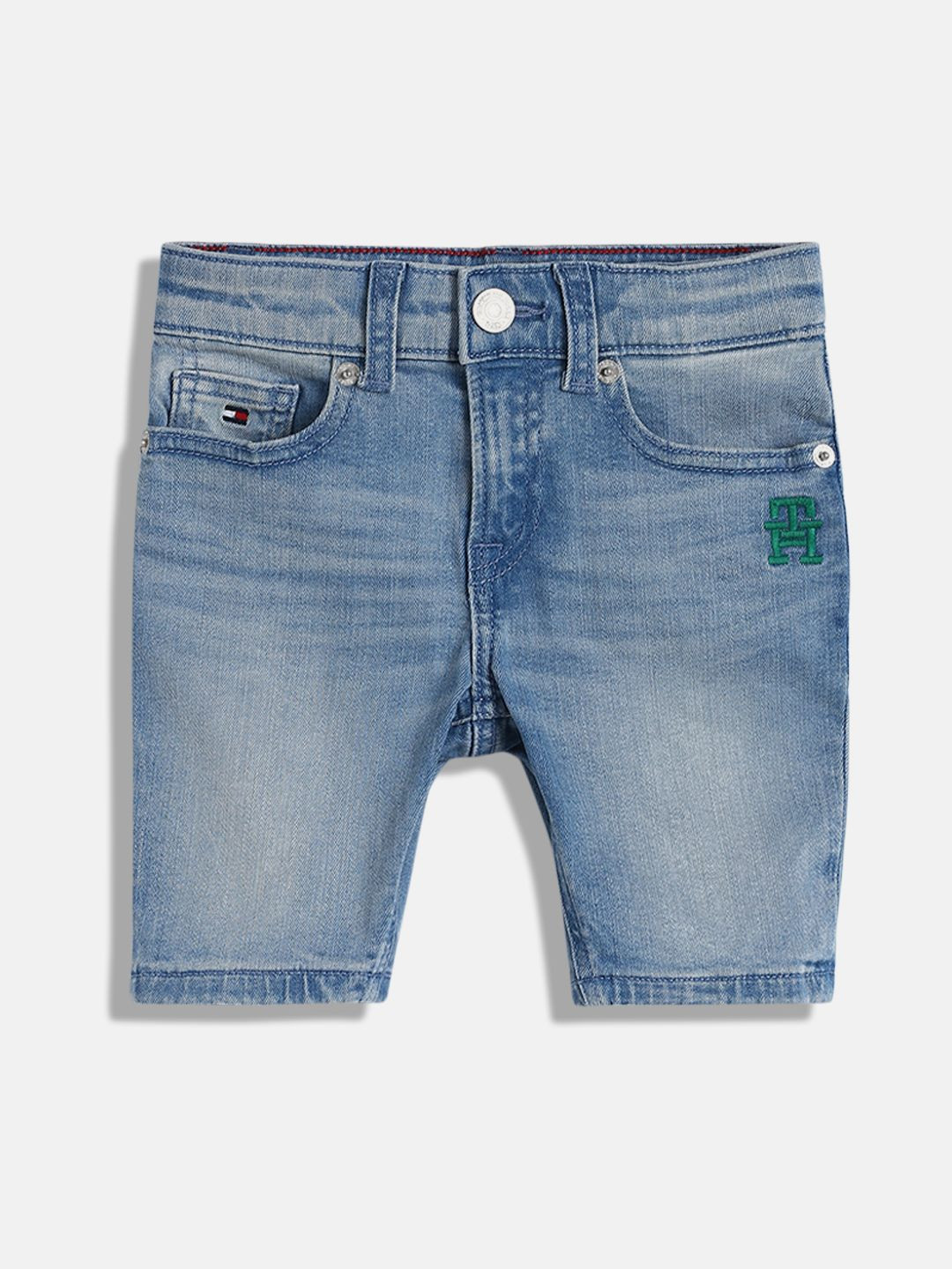 Tommy Hilfiger Boys Slim Fit Denim Shorts