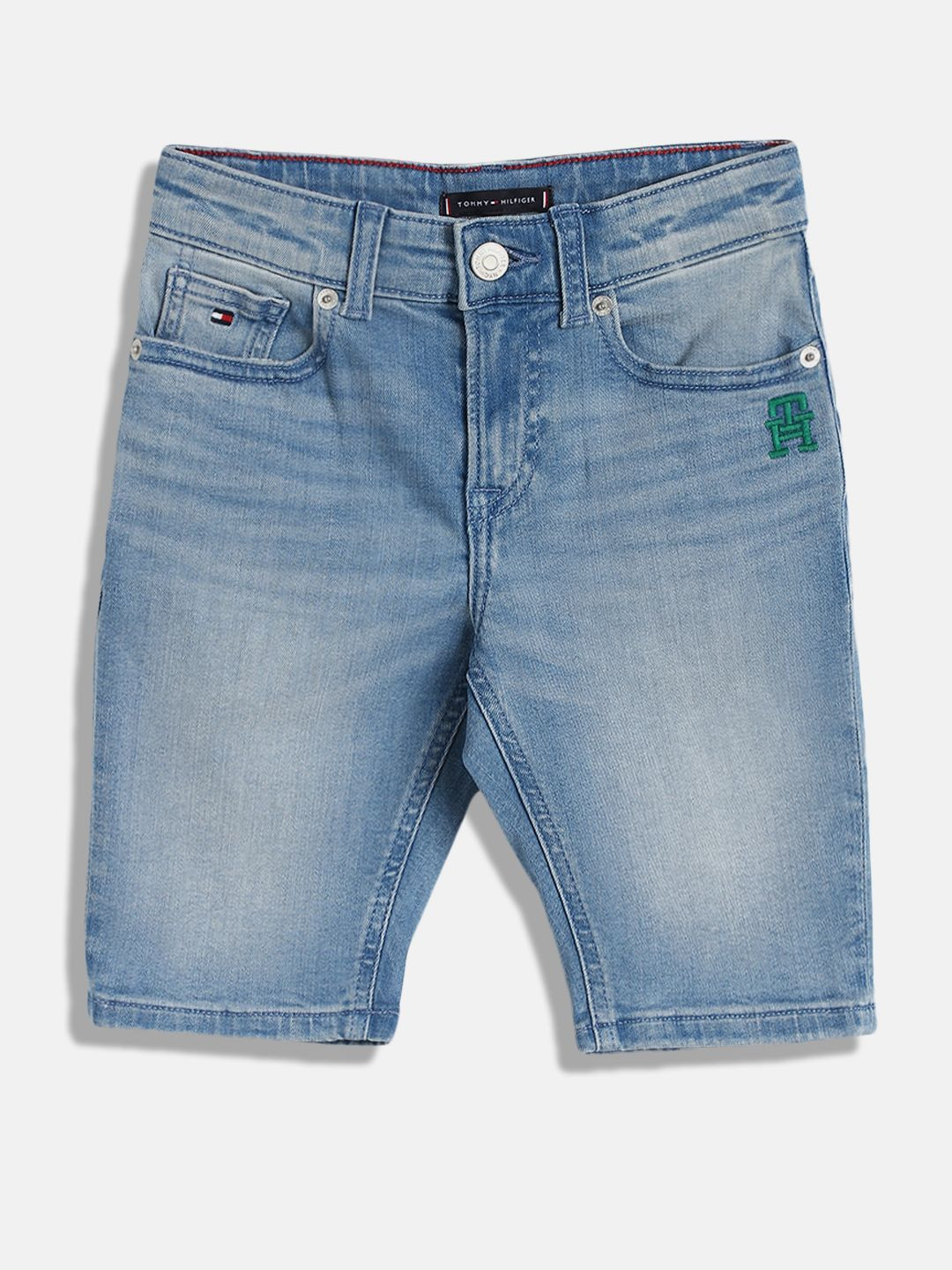 Tommy Hilfiger Boys Slim Fit Denim Shorts