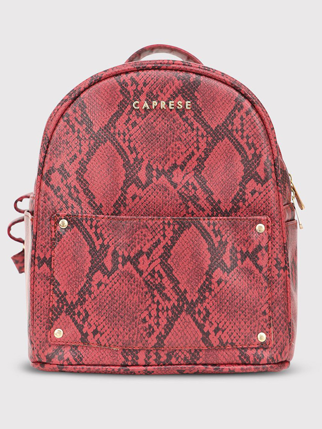 Caprese Canes Women Burgundy Small Backpack