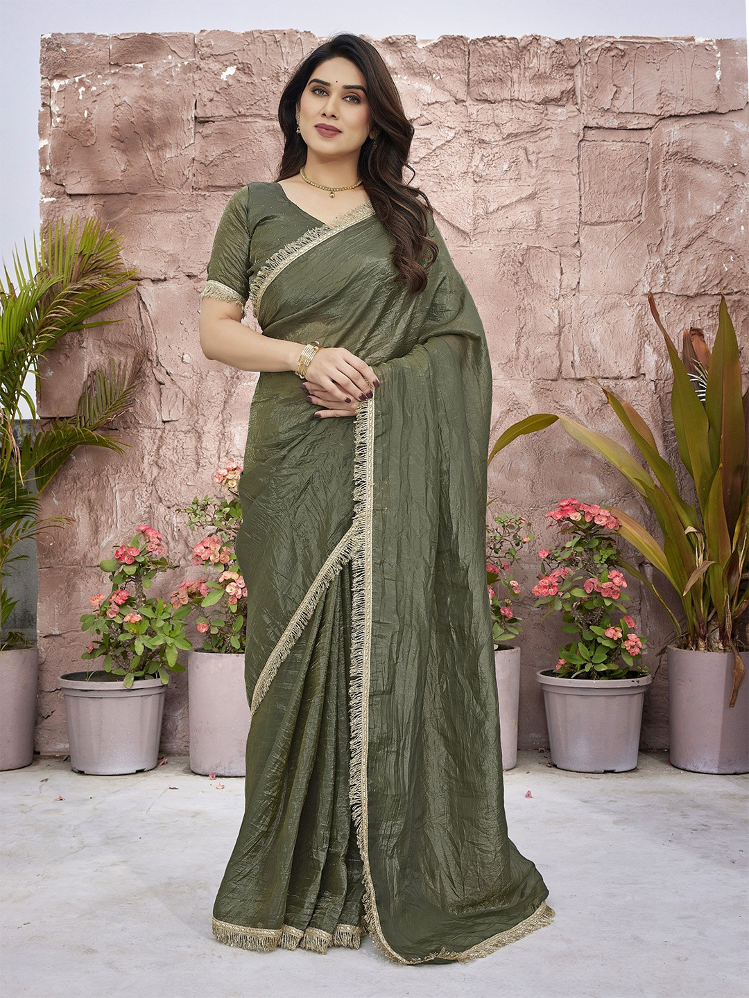 The Textile Hub Women Designer Saree