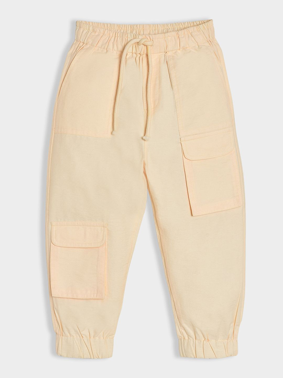 MiArcus Kids Solid Cargo Joggers