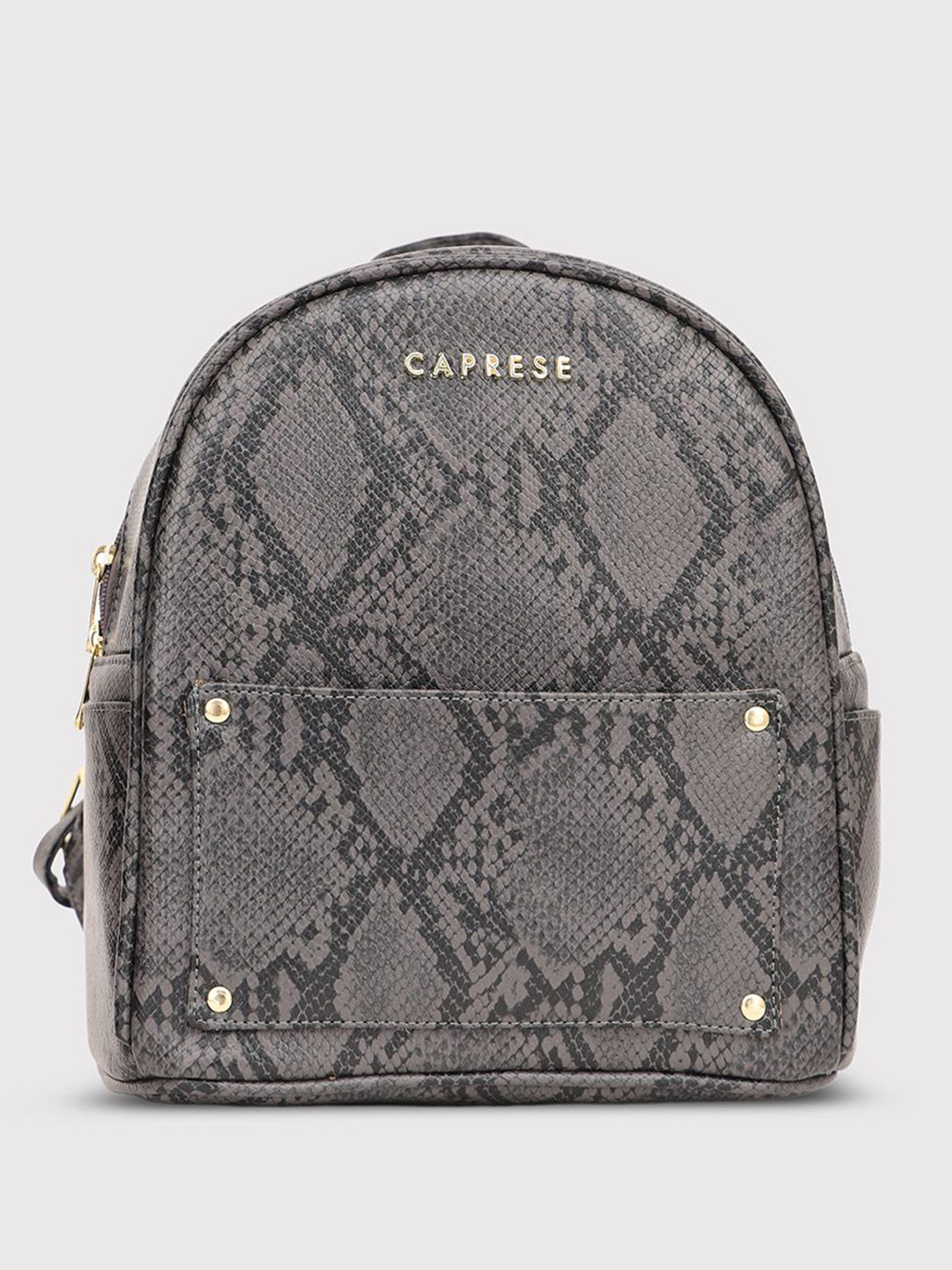 Caprese Canes Women Grey Small Backpack