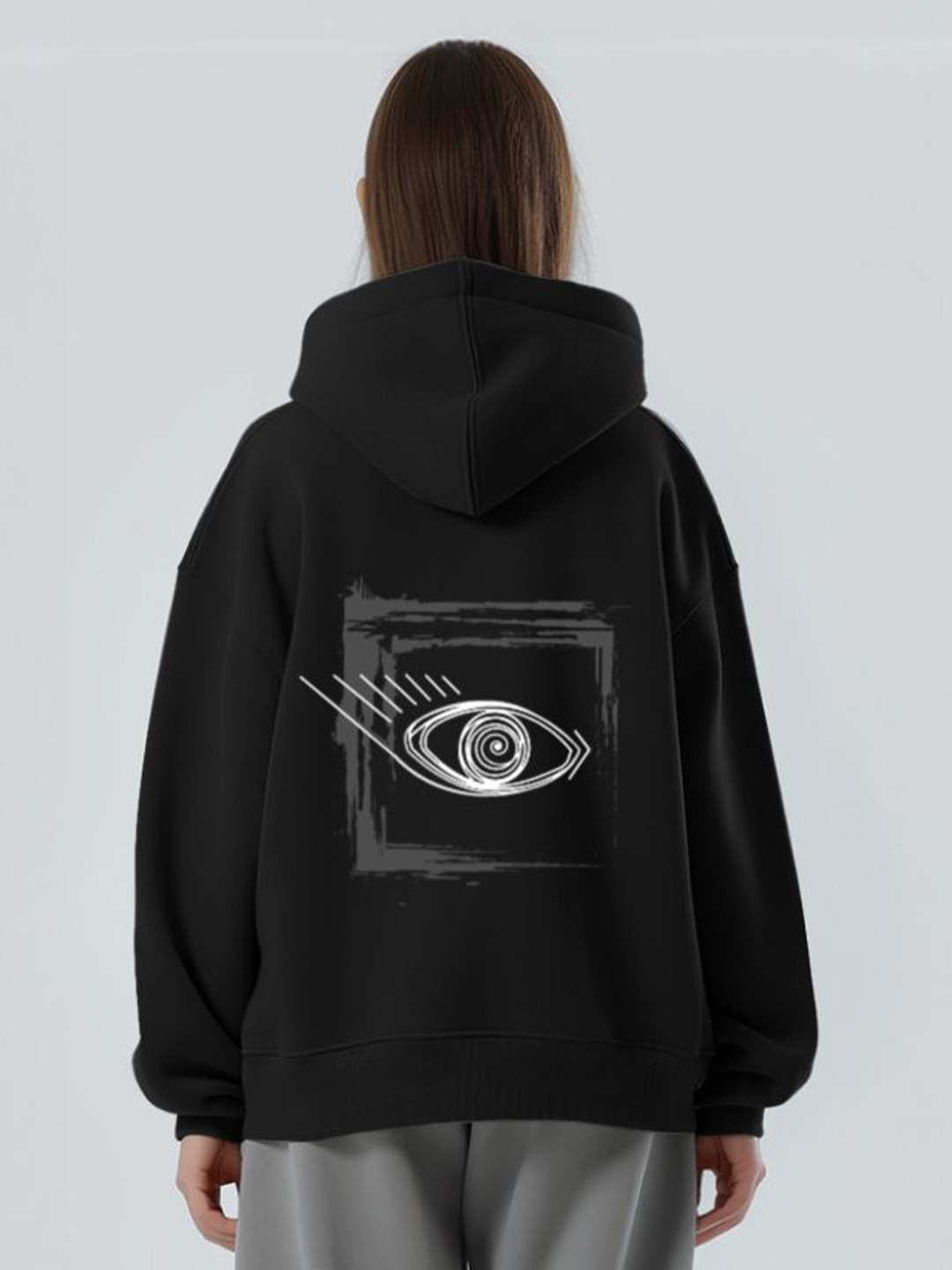 TheBTclub Unisex INSOMNIA Hooded Printed Sweatshirt