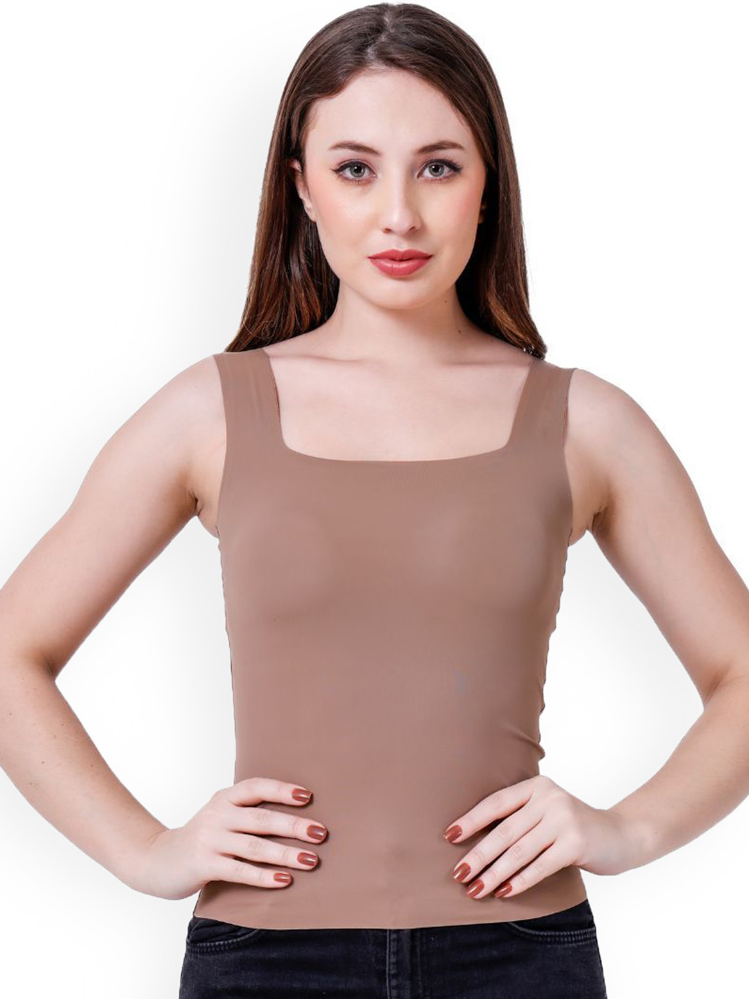 CareDone Women Lightly Removable Padded No Trace Camisole