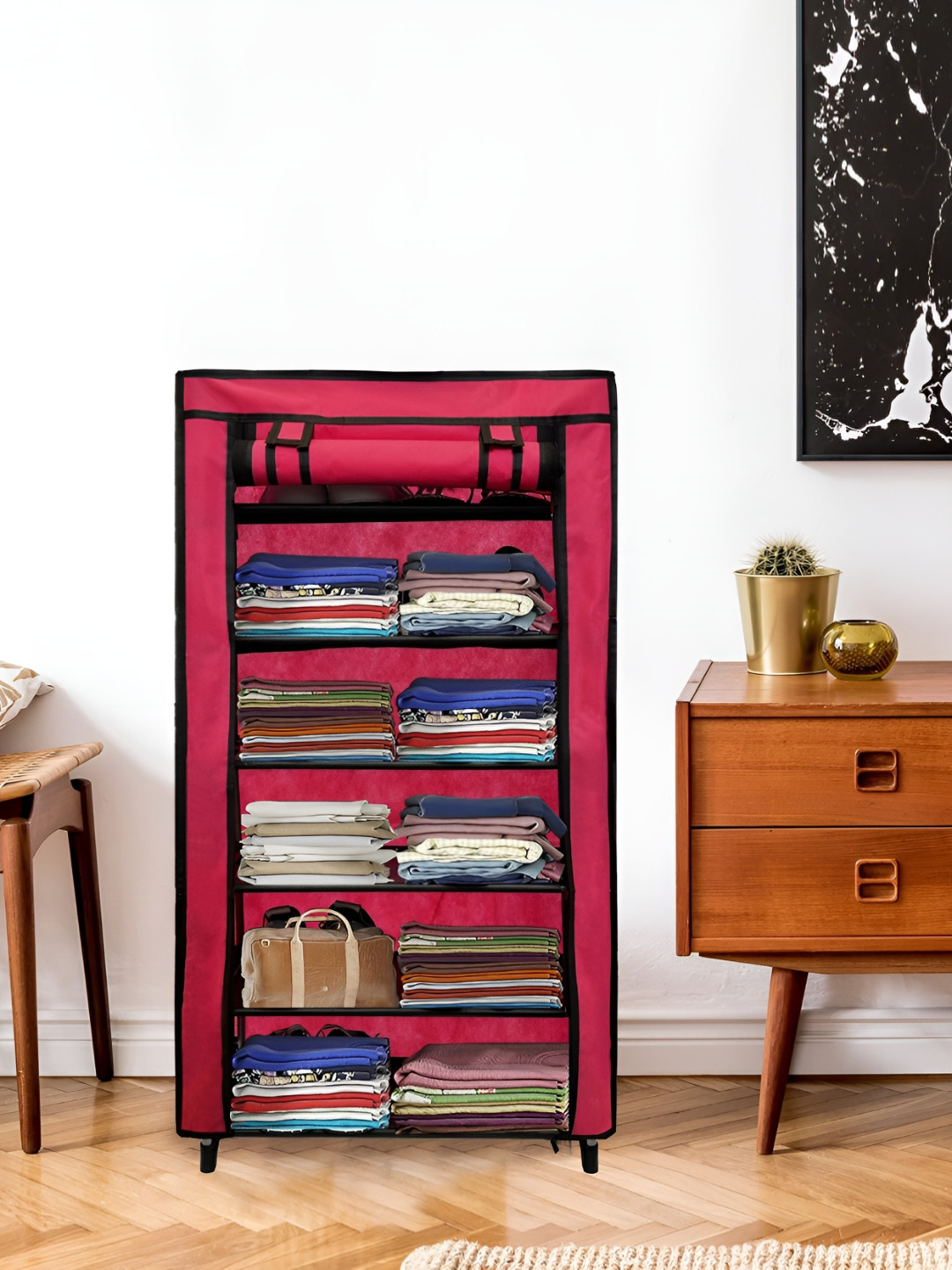 Rmerchants Pink Set of 1 Regular Multi-Utility Organisers