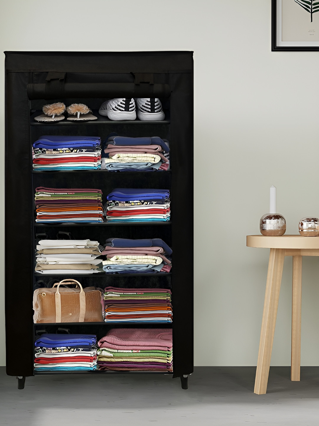 Rmerchants Black Set of 1 Regular Multi-Utility Organisers