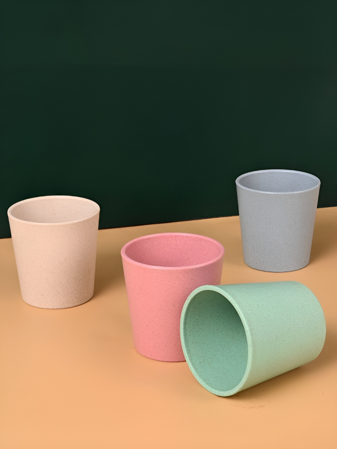 eha Set Of 4 Pink Water Glass