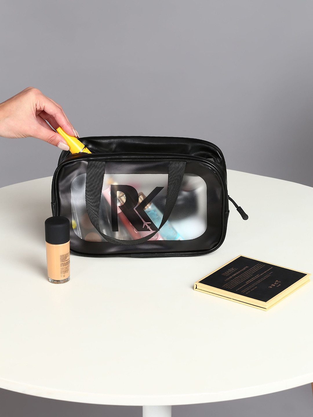 RRK Clear Waterproof Makeup Pouch