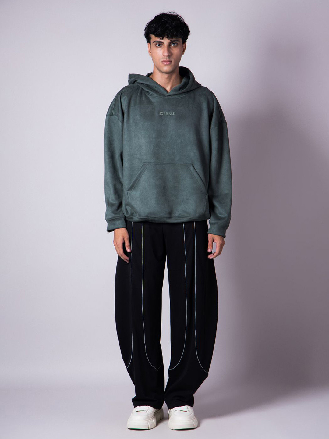 Hop Head Powder Blue Suede Bliss Hoodie