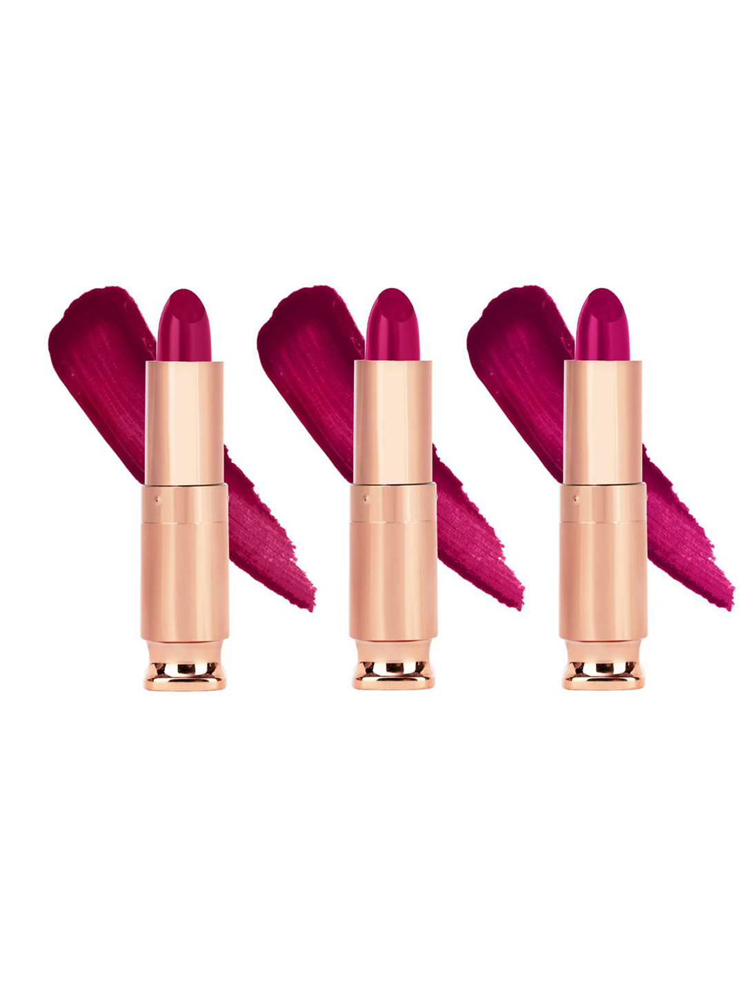 krayons Set of 3 Classy Matte Lipsticks -3.5 g Each -192-160-158