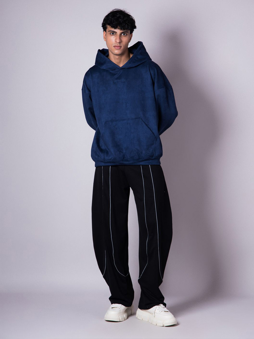Hop Head Midnight Blue Suede Bliss Hoodie