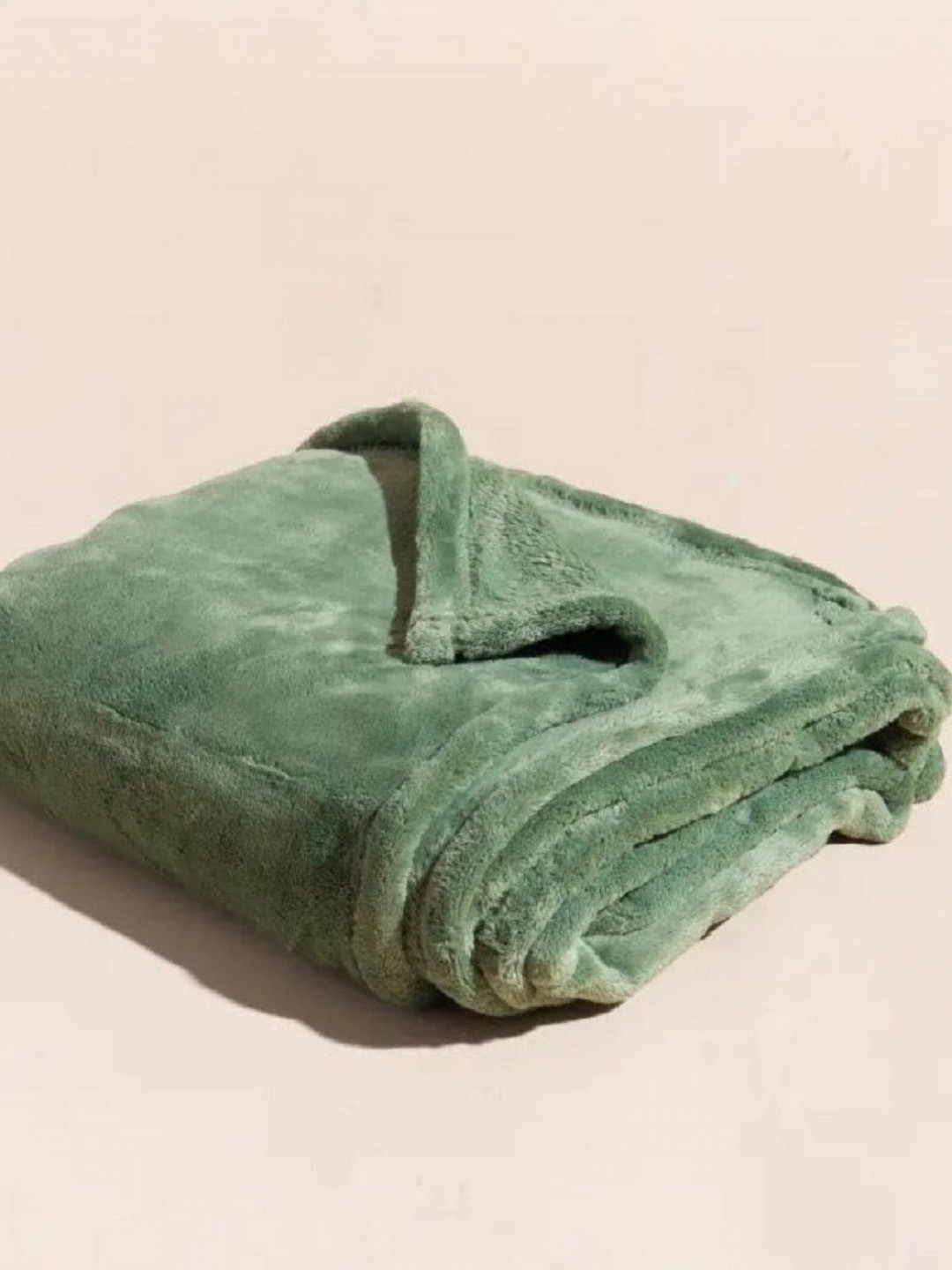 Butterthief Green Woollen Mild Winter Baby Crib Blanket