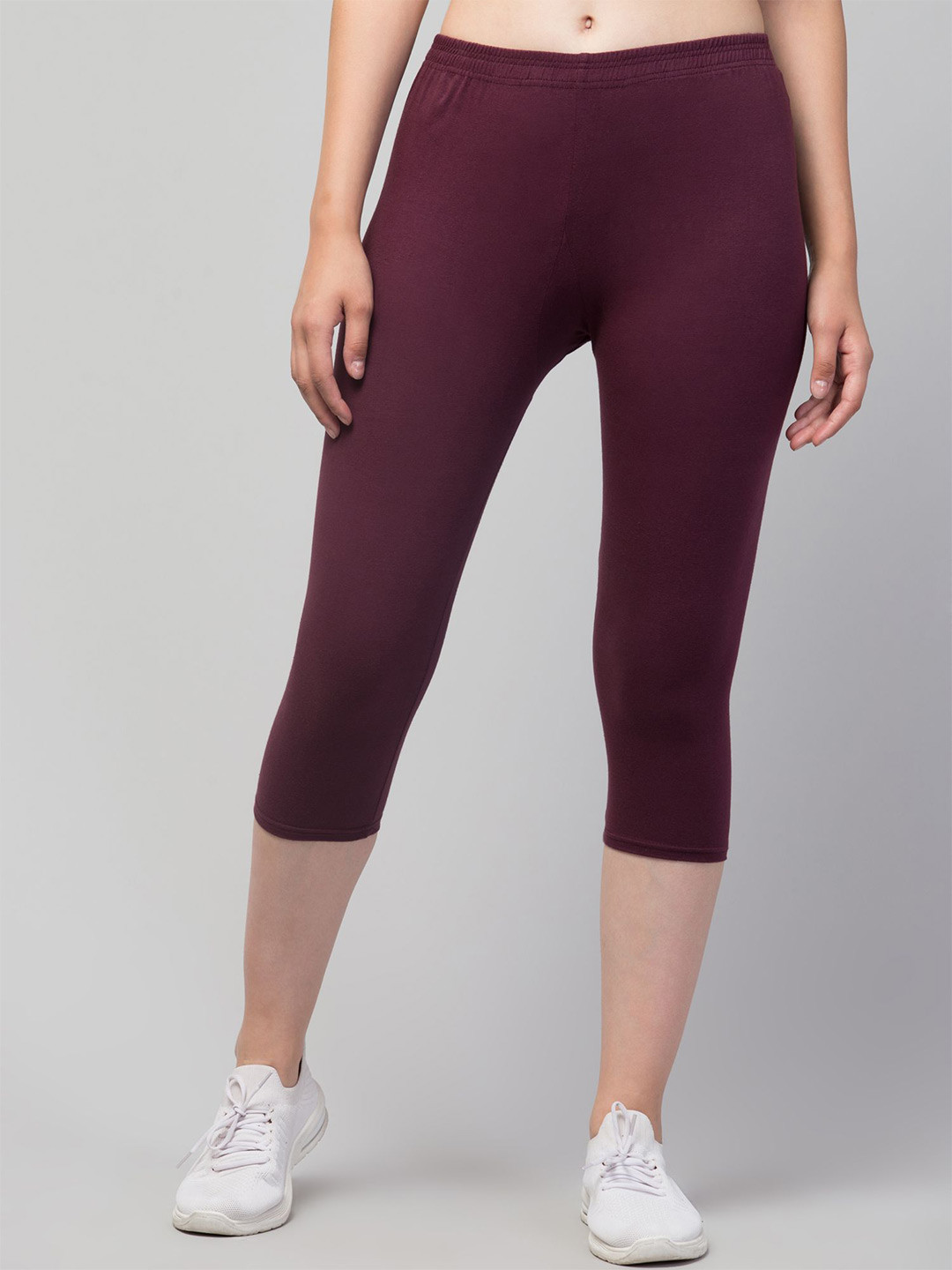CKARFE Women Skinny Fit Capris