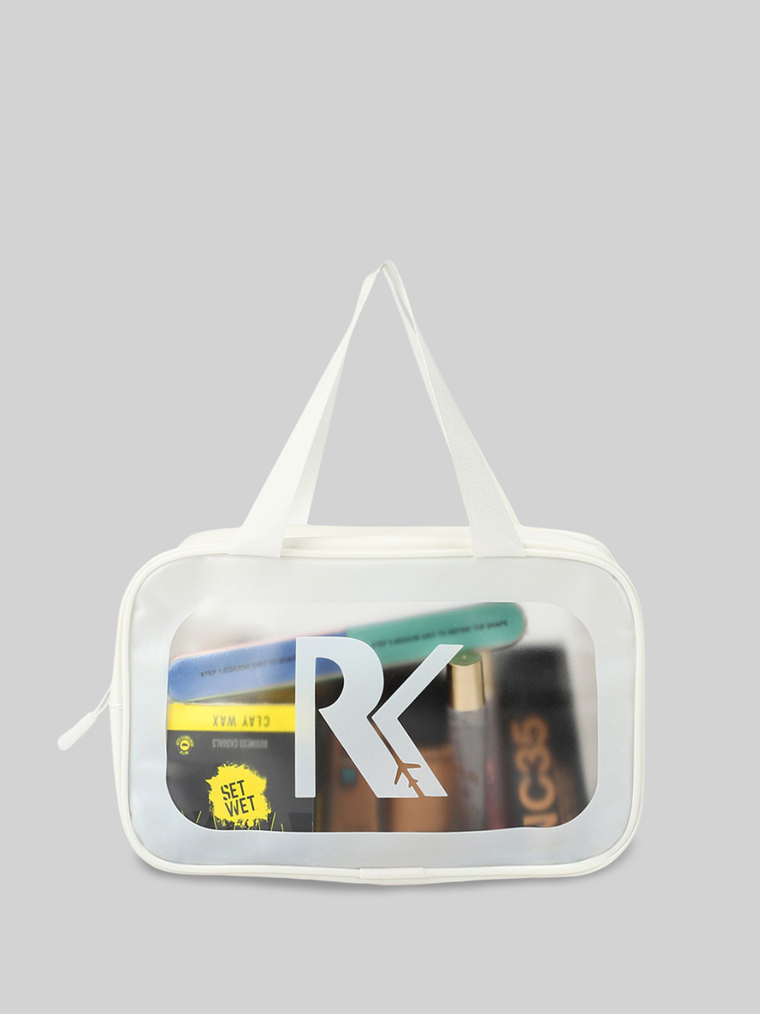 RRK Clear Waterproof Makeup Pouch