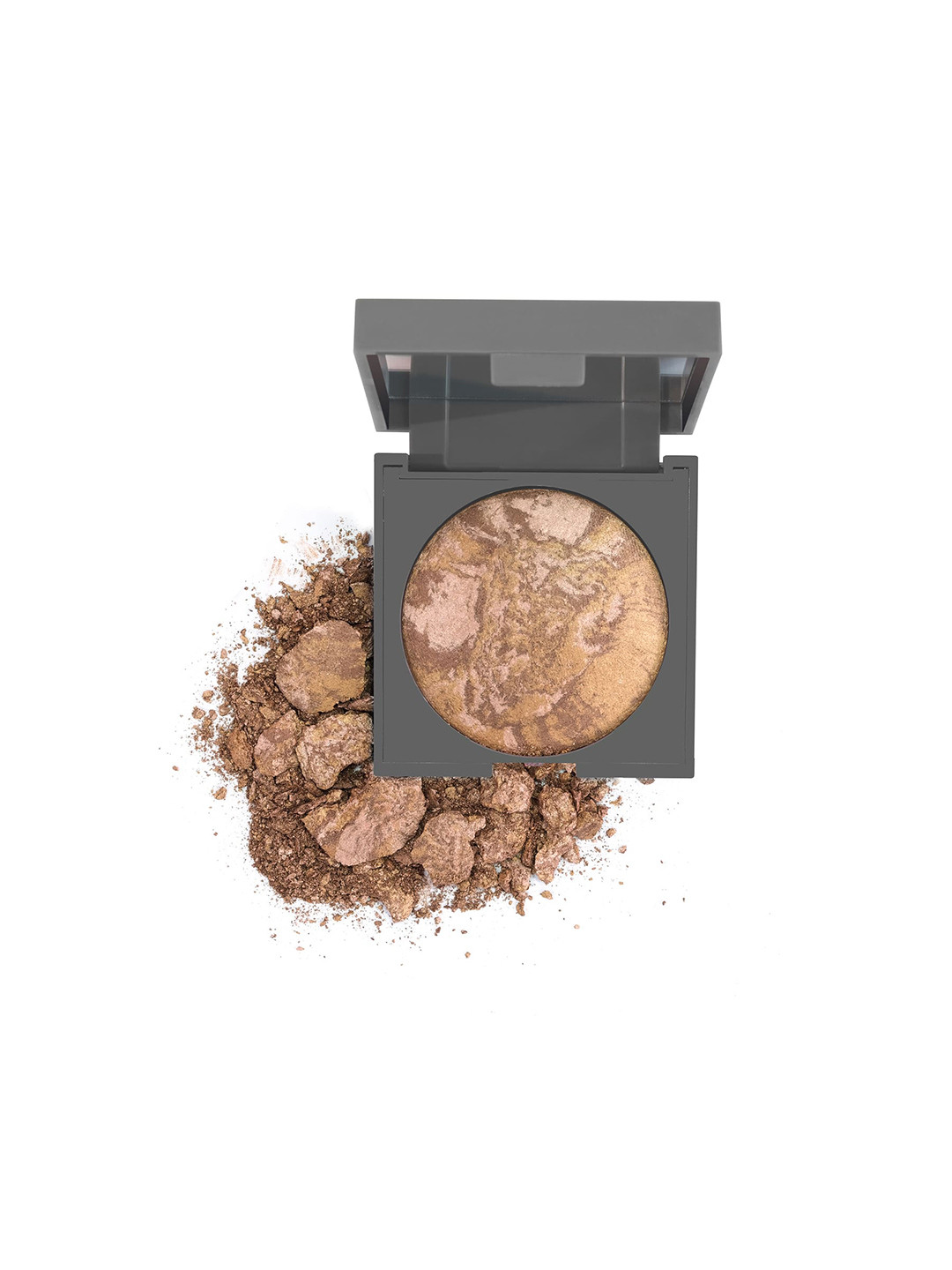 ALIX AVIEN PARIS Silky Texture Matte Finish Baked Blush 11 g - Dazzling Chocolate