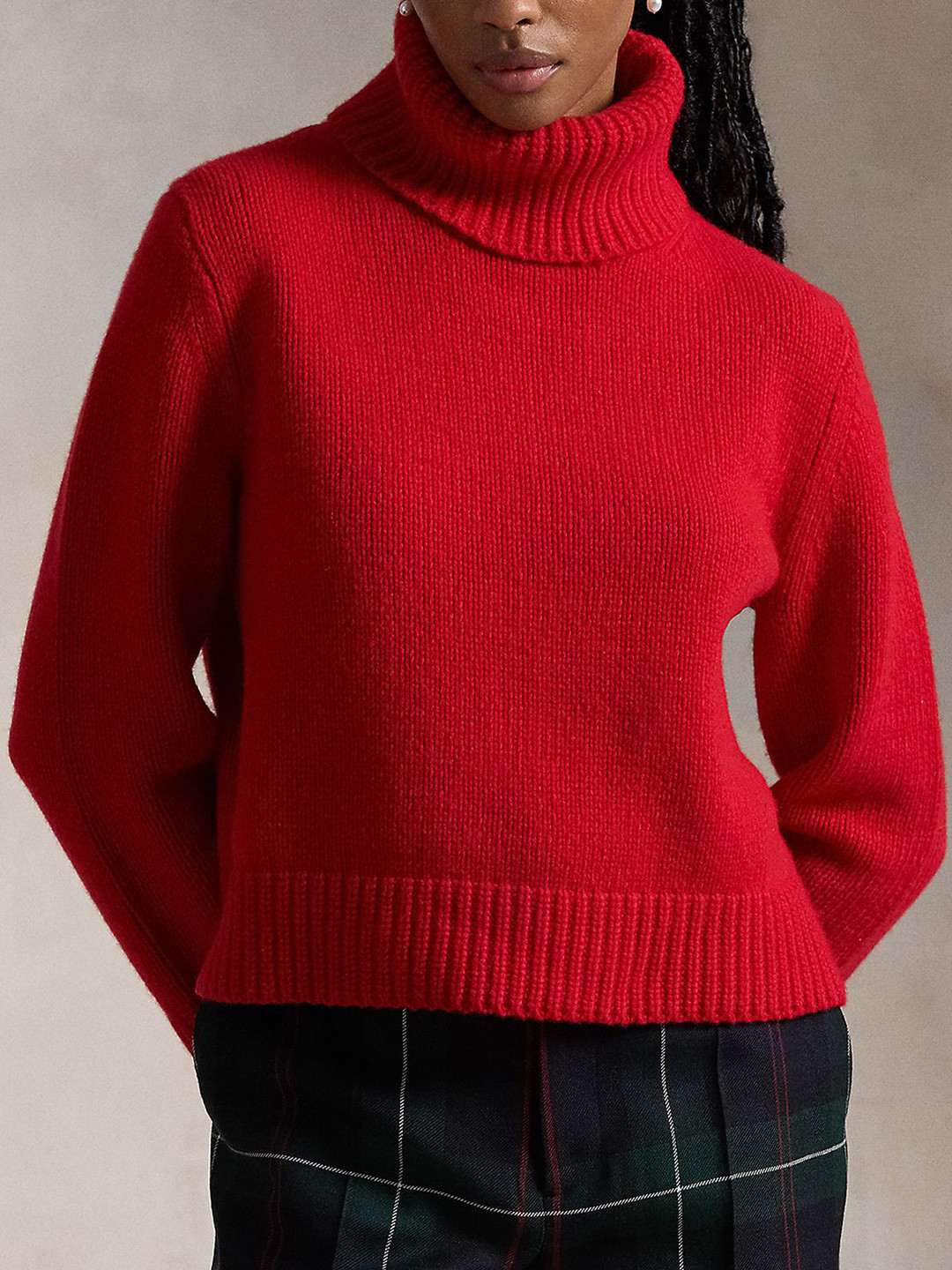 Polo Ralph Lauren Turtleneck Boxy-Fit Sweater