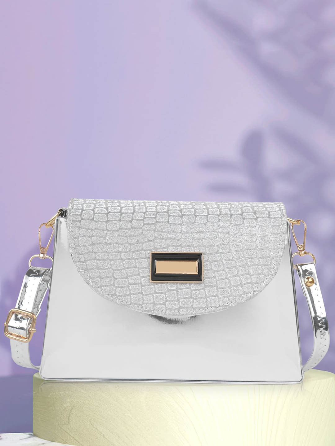 SPOTIC Women Textured Structured Sling Bag