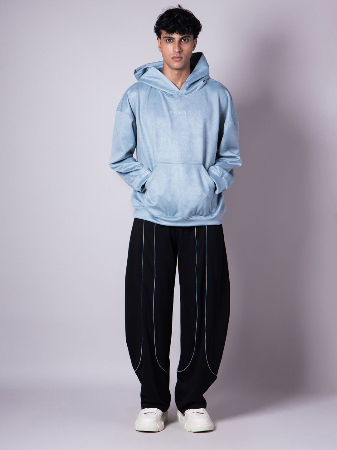 Hop Head Powder Blue Suede Bliss Hoodie