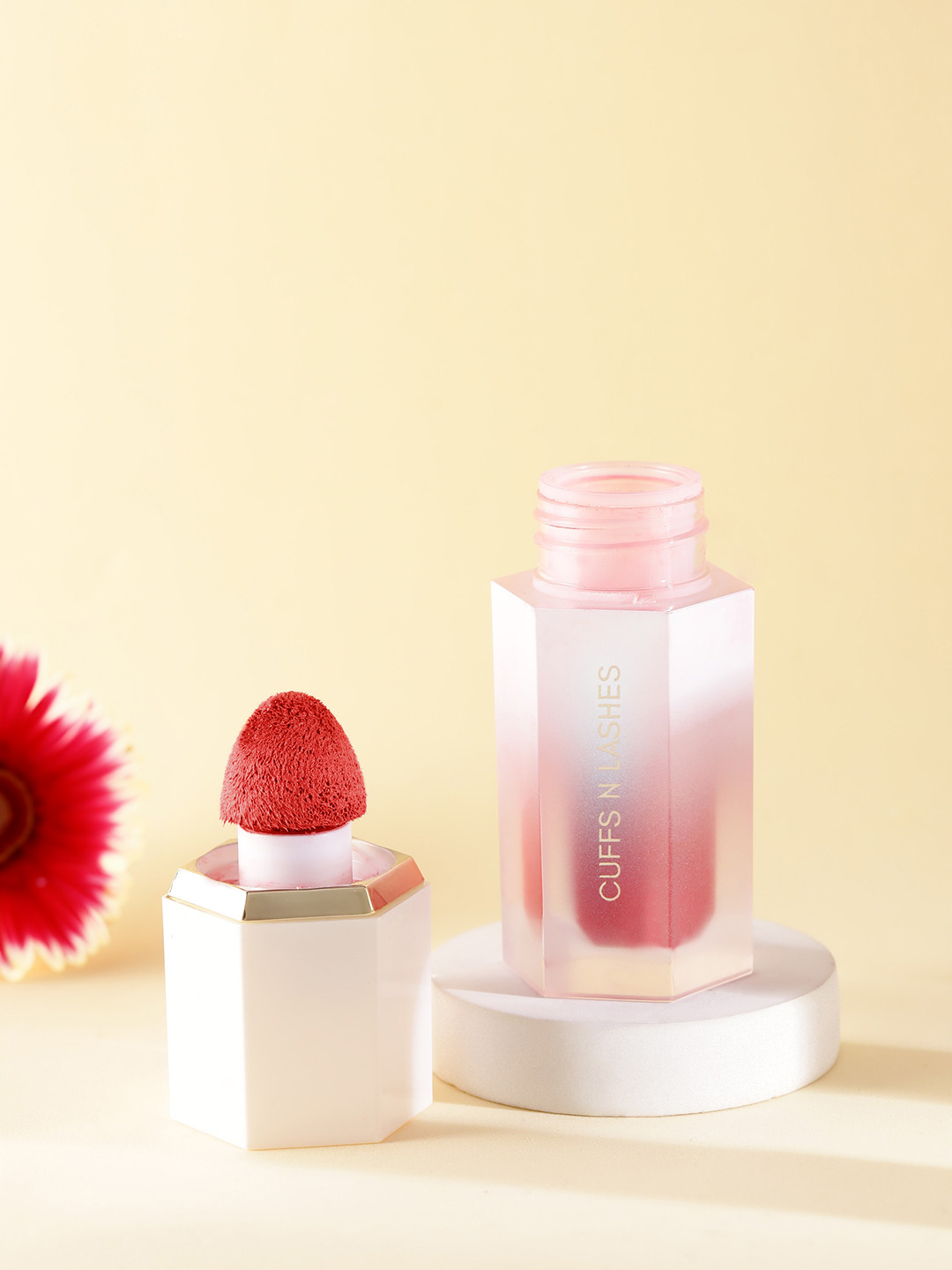 CUFFS N LASHES After Glow Blush Gel Cream with Hyaluronic Acid 6ml - Wild Orchid 03