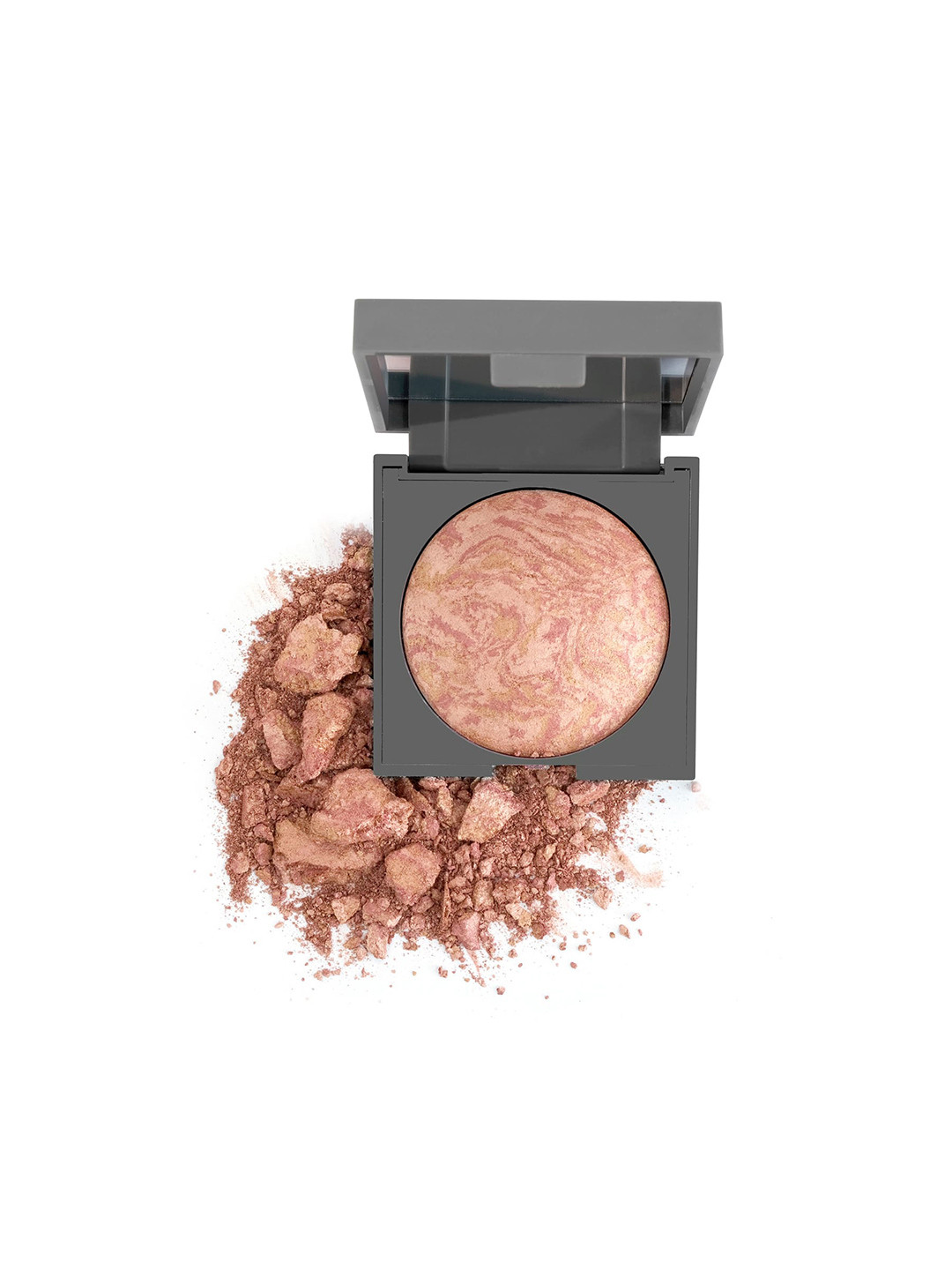 ALIX AVIEN PARIS Silky Texture Matte Finish Baked Blush 11 gm - Sparkling Cinnamon