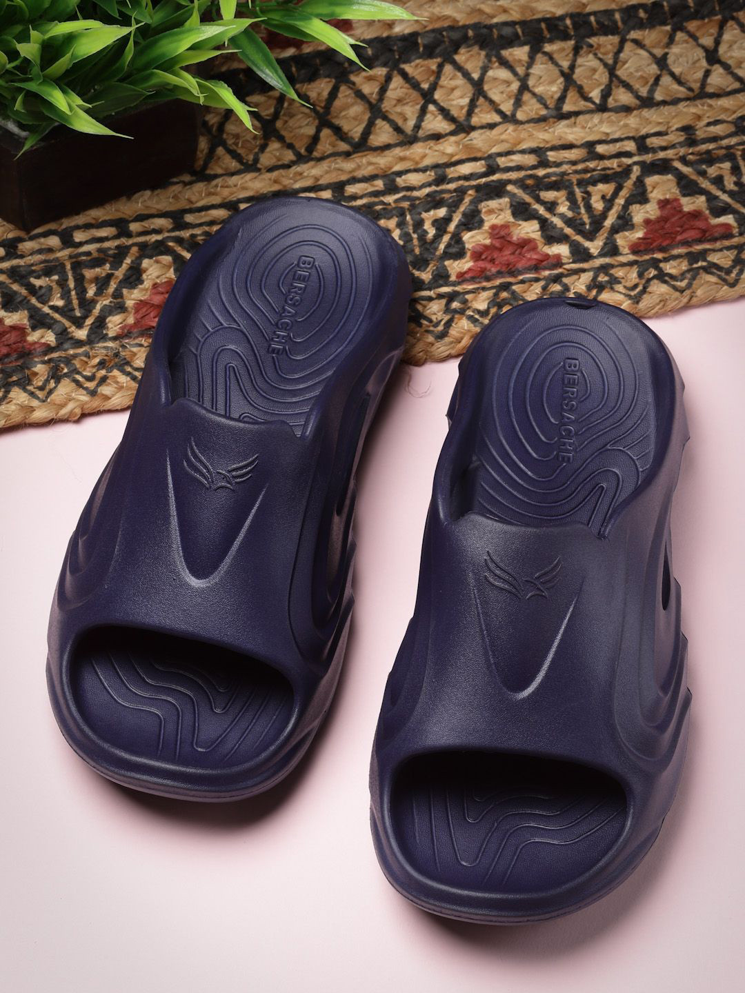 BERSACHE Men Open Toe Flats