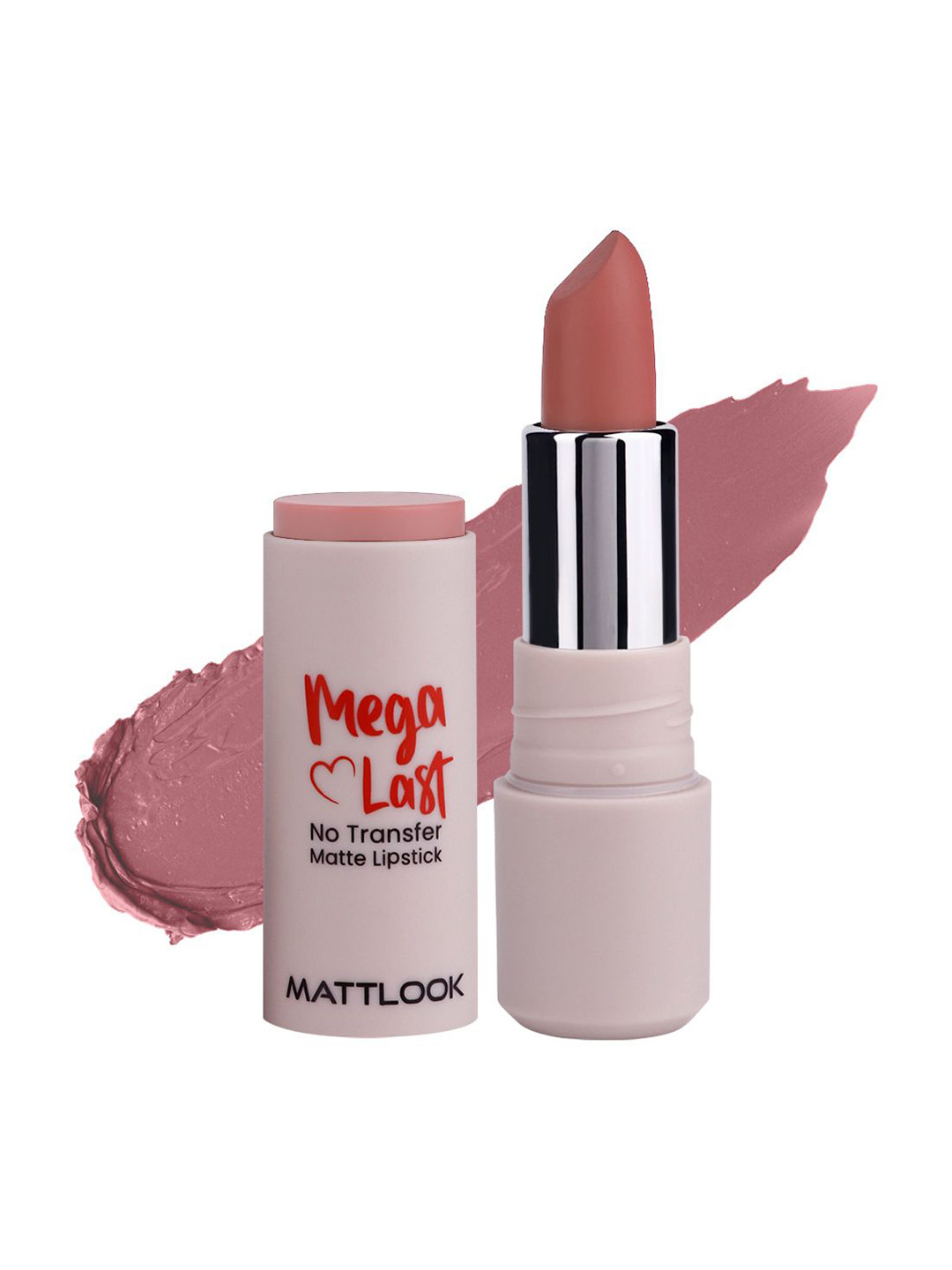 MATTLOOK Mega Last No Transfer Matte Lipstick - 3.8 g - Mauve Baby - 16