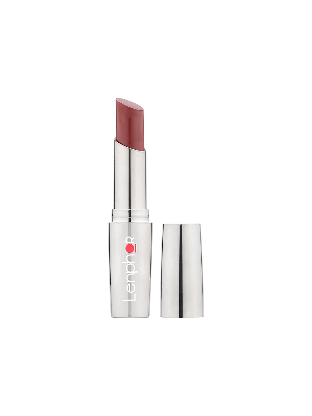 Lenphor Matte Finish Cruelty-Free Treasure Matte Lipstick with Vitamin E - Pale Brown 09