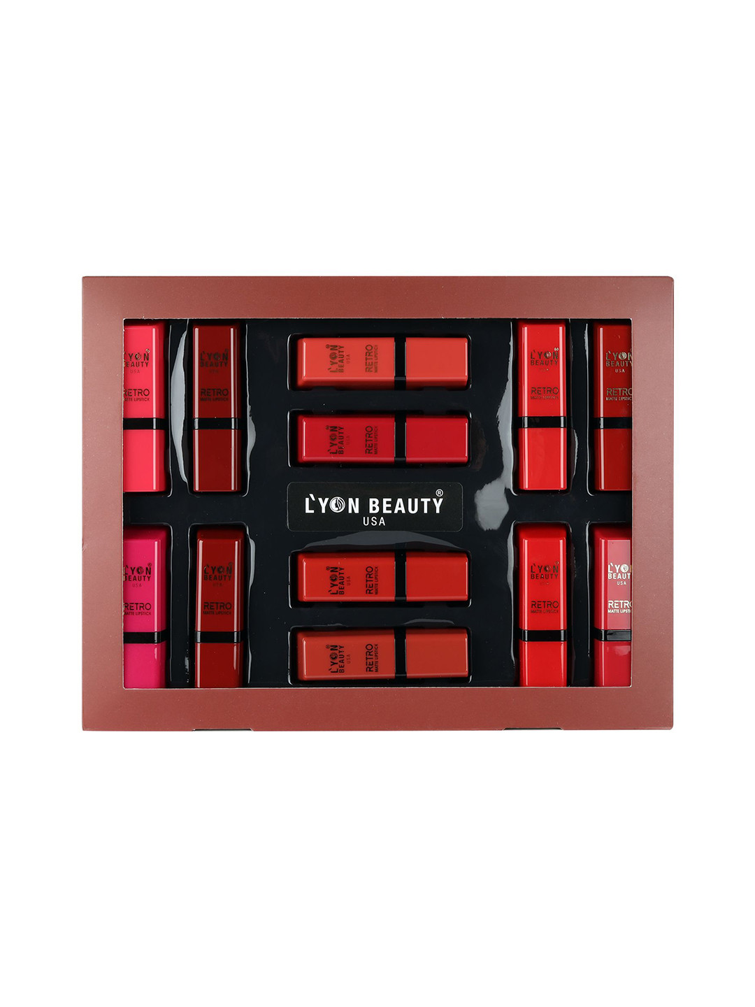 Lyon Beauty USA Retro Matte Lipstick-3.5g-L01-C-Mix-01