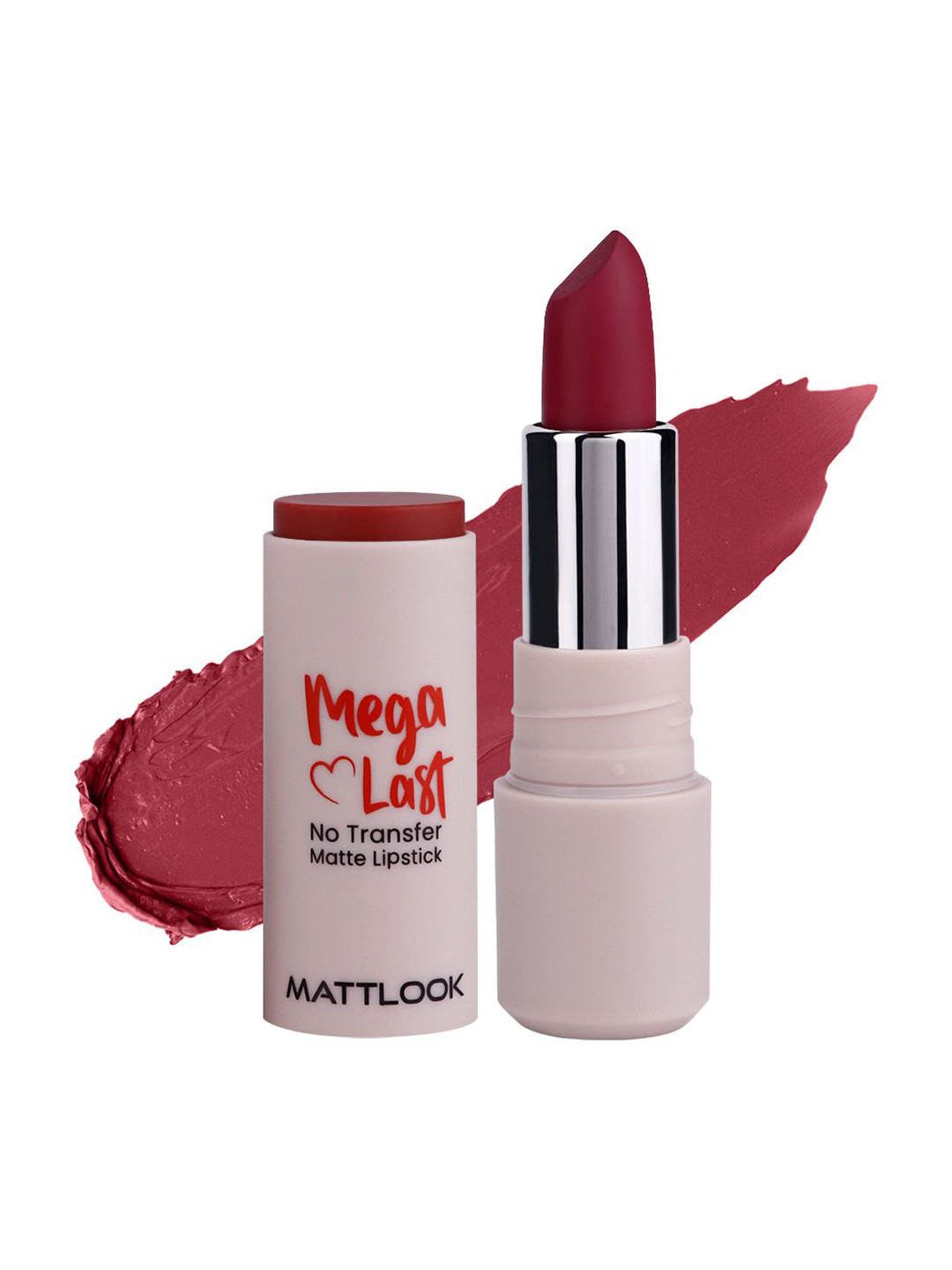 MATTLOOK Mega Last No Transfer Matte Lipstick - 3.8 g - Maroon Crush 08