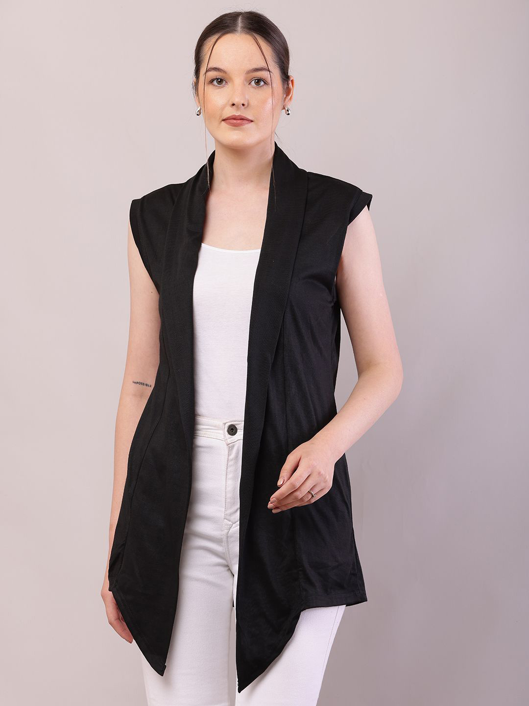 RiseMax Longline Open Front Shrug