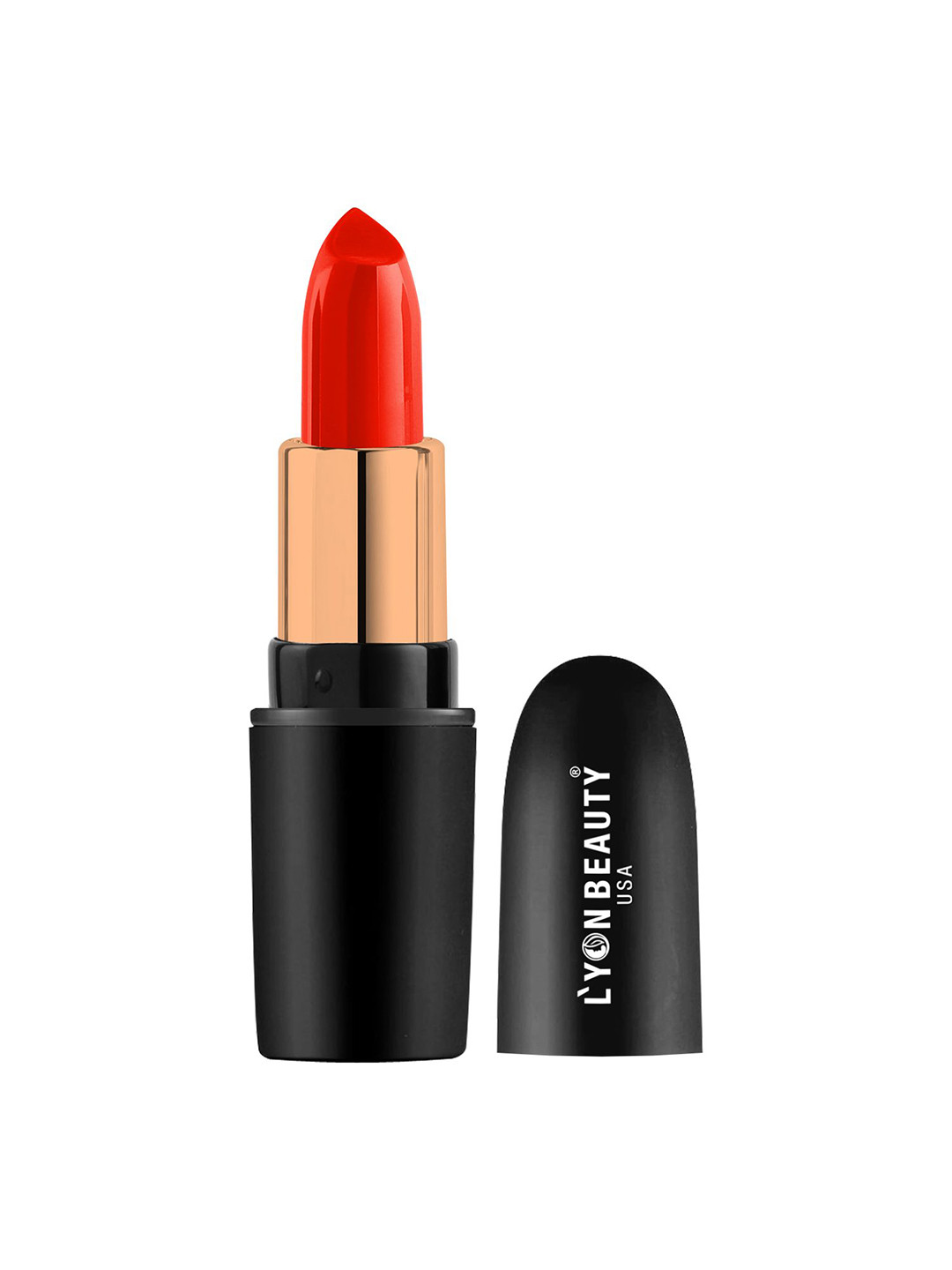 Lyon Beauty USA Pure Matte Long Lasting Lipstick - Orange Red 208
