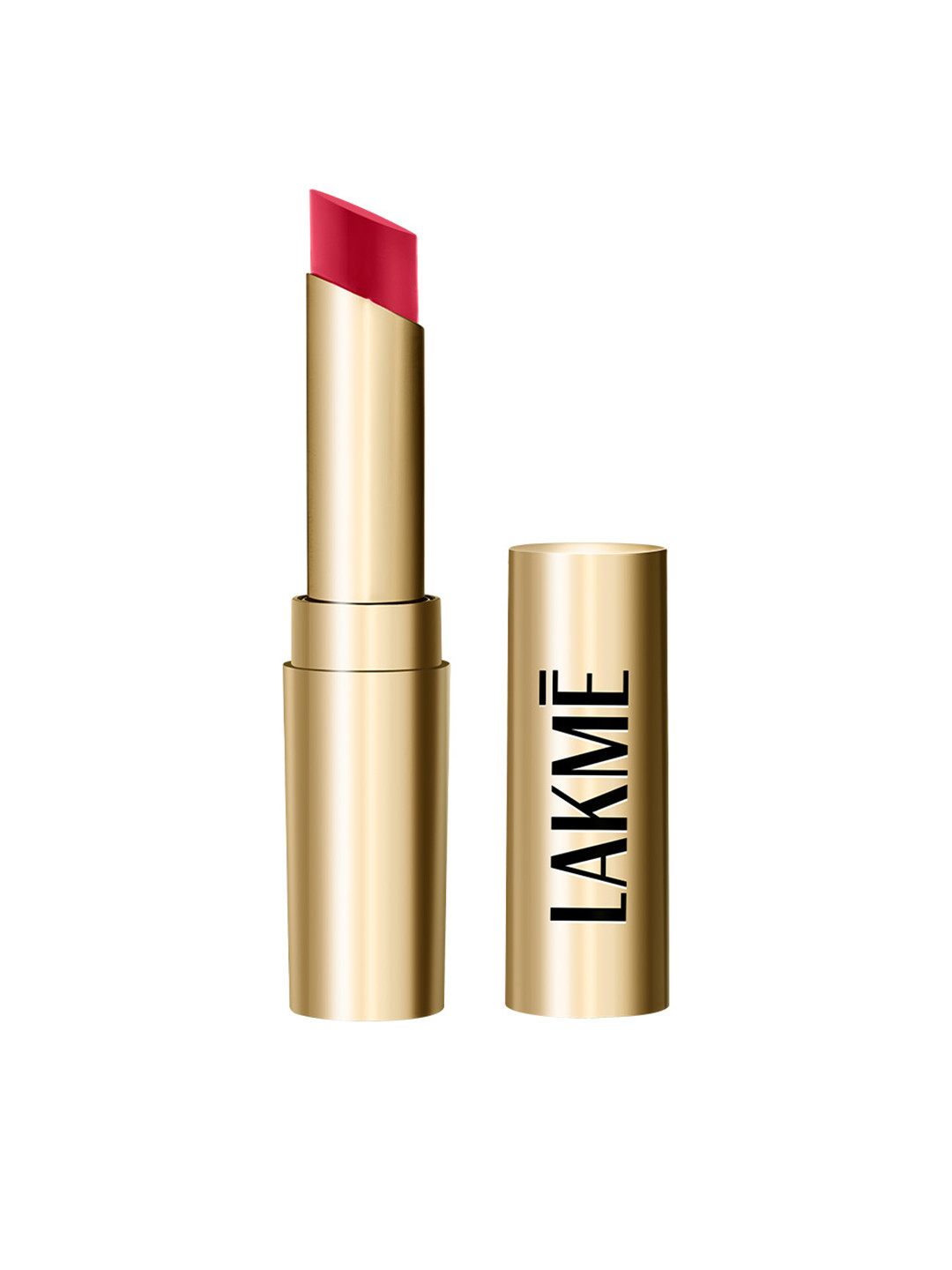 Lakme Unreal 3D Slim Matte Finish Bullet Lipstick For Glamorous Lips 3.6g - Maroon Magic