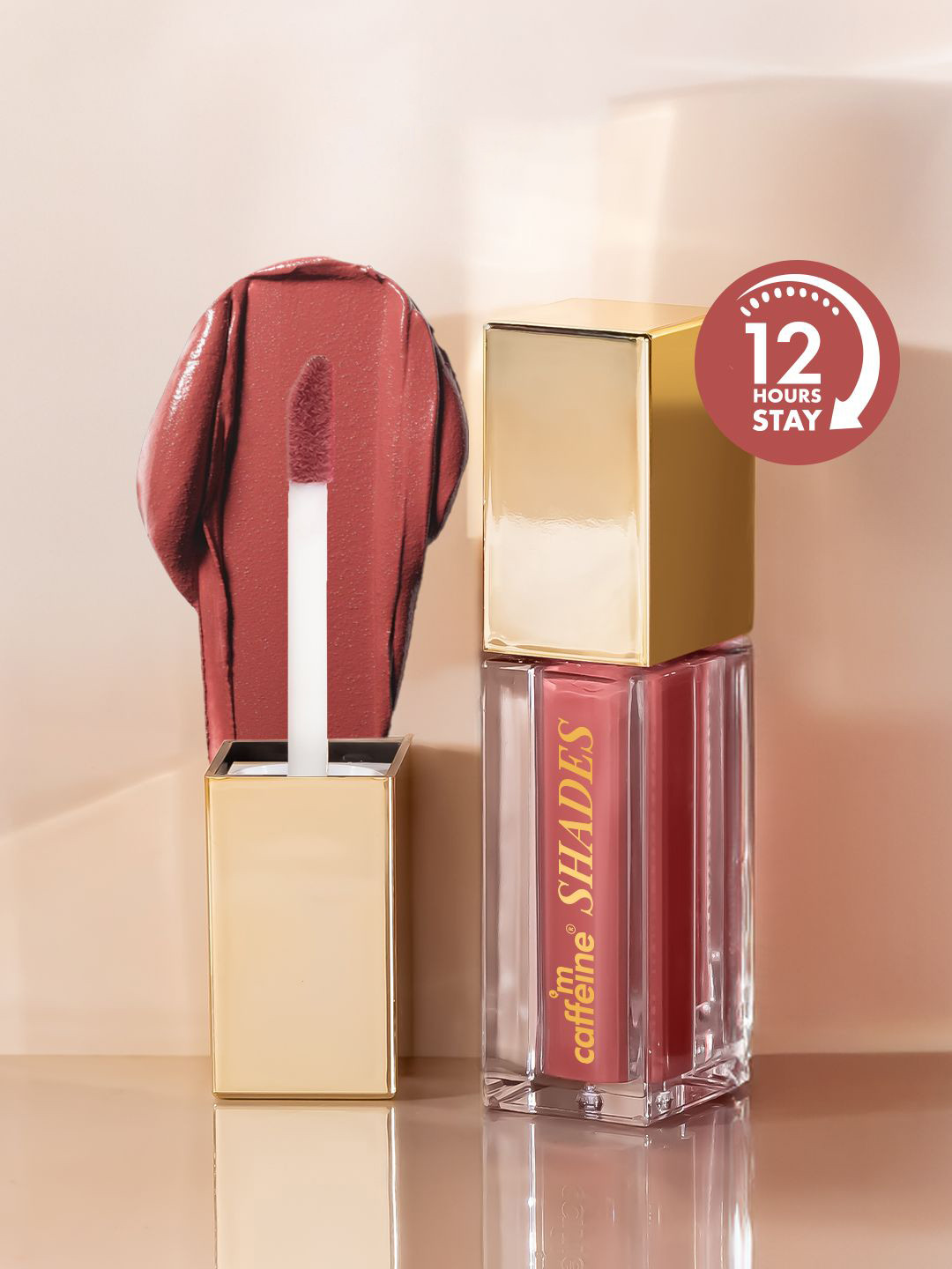 mCaffeine SHADES Blur Matte Lipstick - 4ml - Iconic Pink