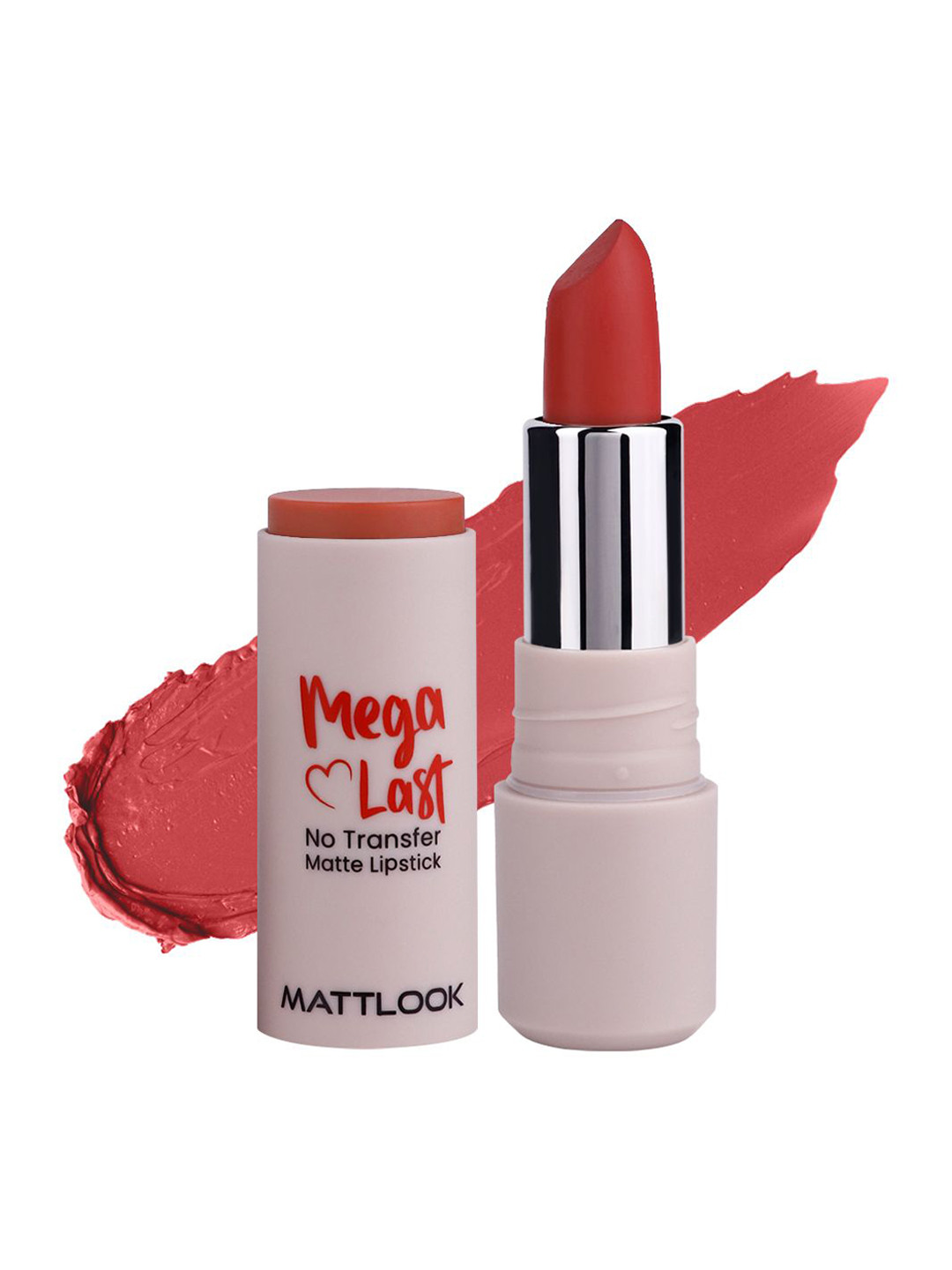 MATTLOOK Mega Last No Transfer Matte Lipstick - 3.8 g - Coral Dew-14