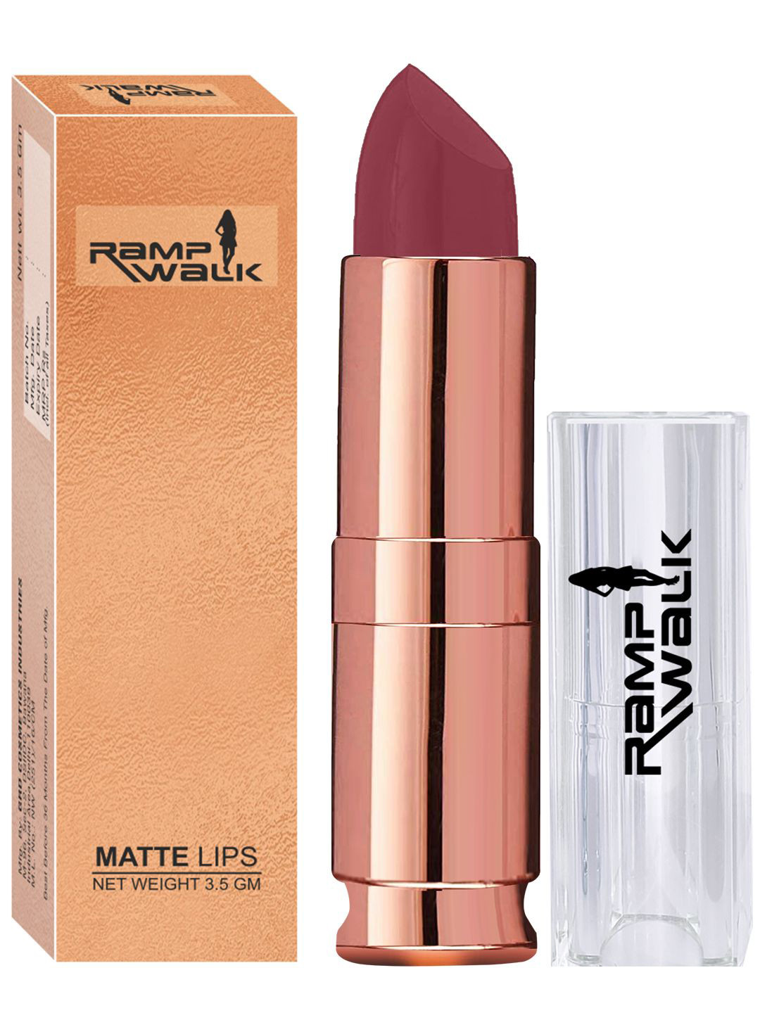 Ramp Walk Lightweight Matte Lips Antique Velvet Lipstick- 3.5 gm - 80