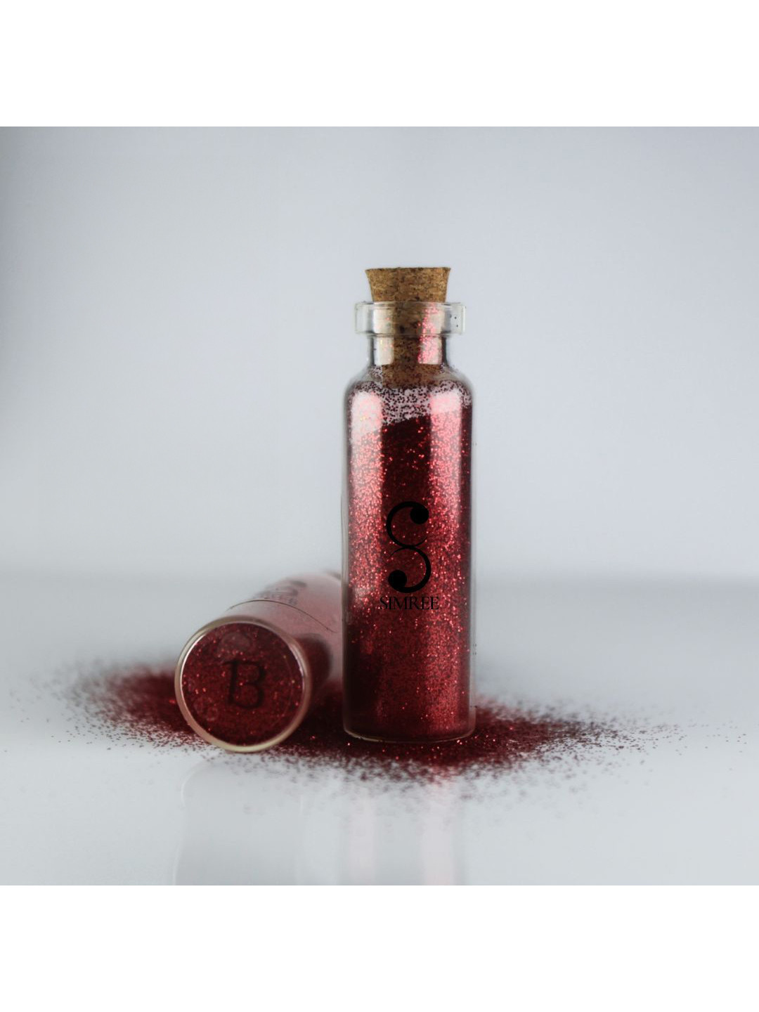 SIMREE 4D Ecofriendly High Shine Long Lasting Glitter Eyeshadow 10.17g - Red 13