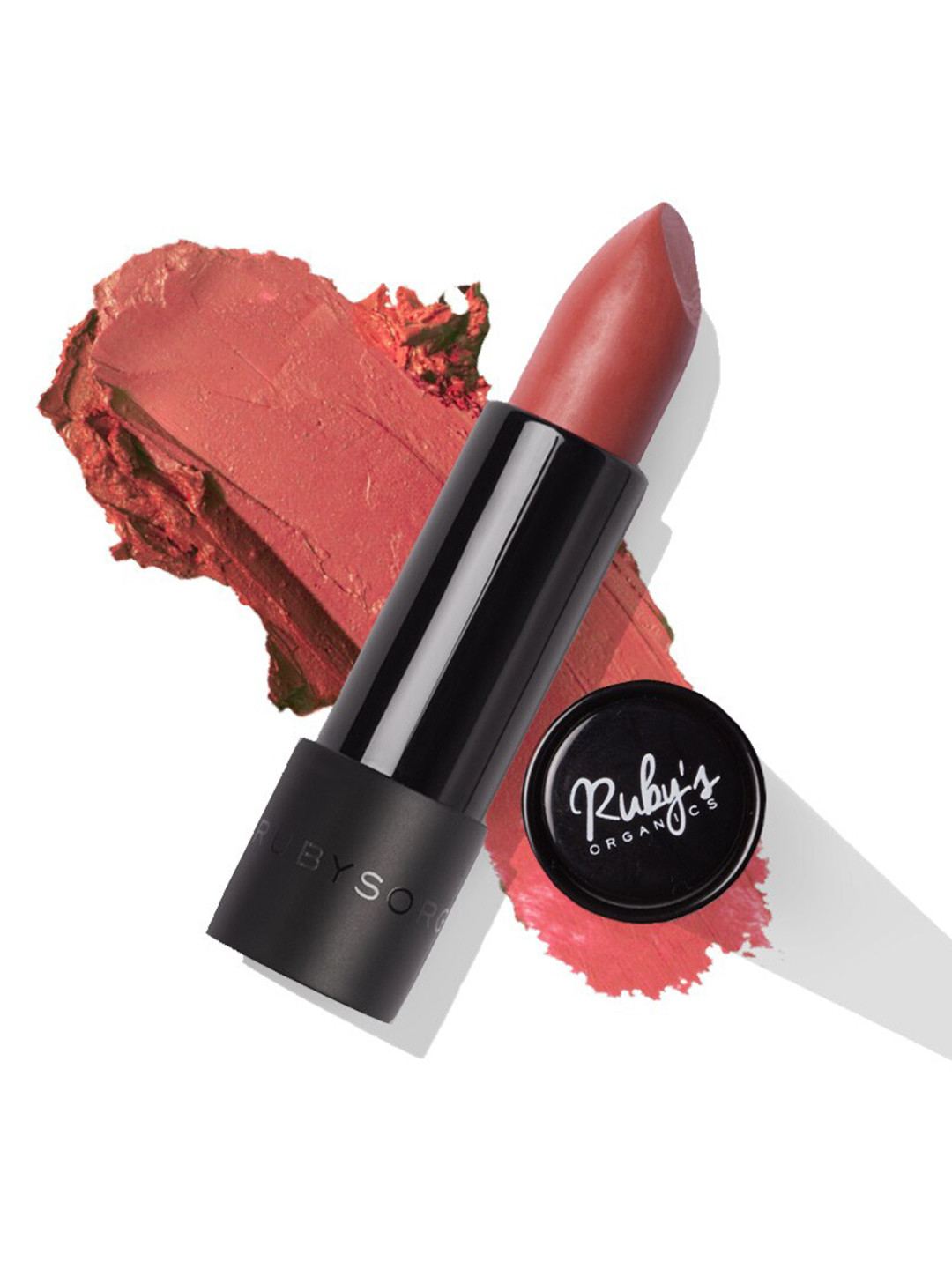 Ruby's Organics Semi-Matte Long Lasting Lipstick - 3.7g - Bare