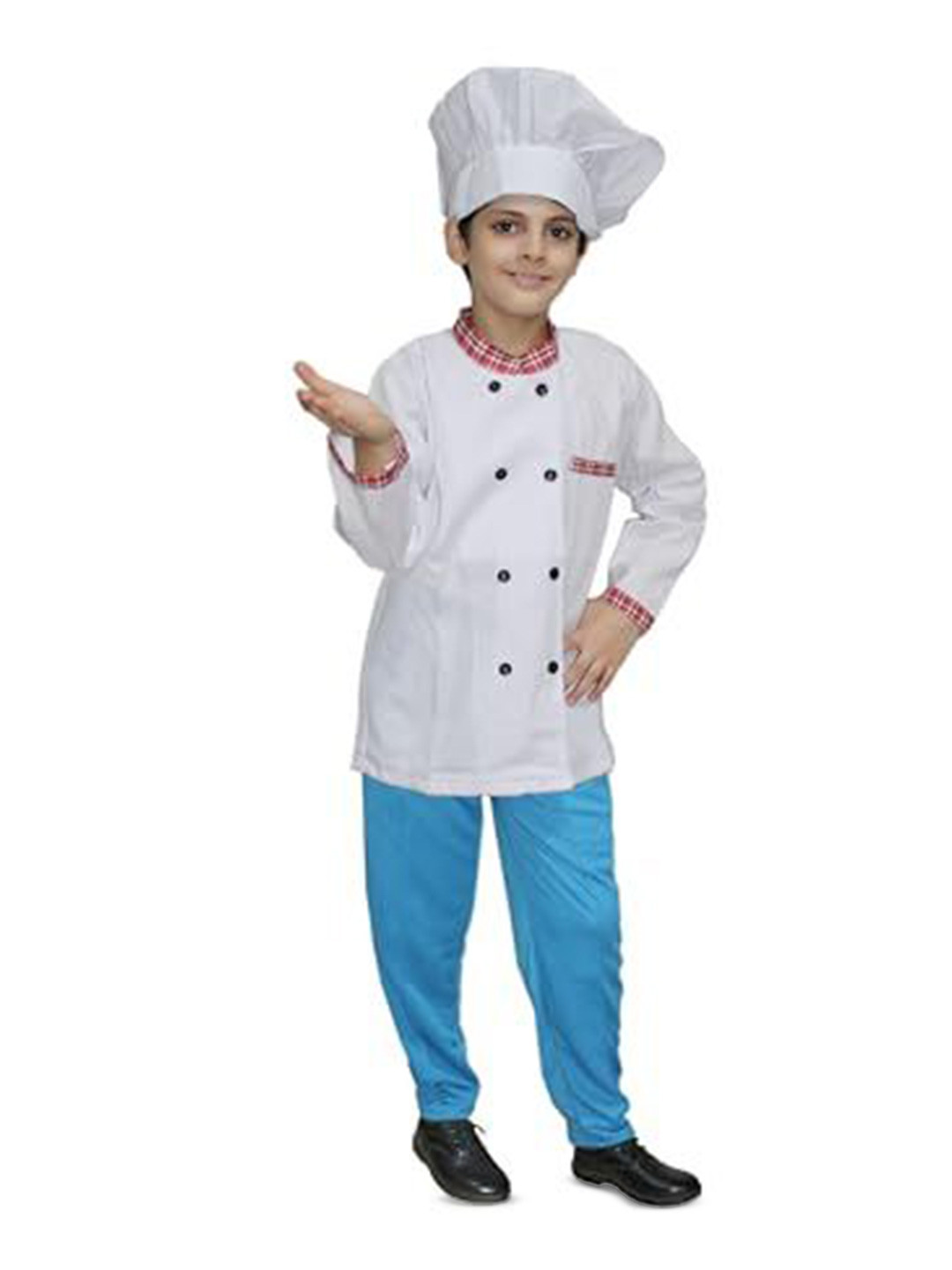 Kaku Fancy dresses Kids Helper Chef Costume Coat With Cap