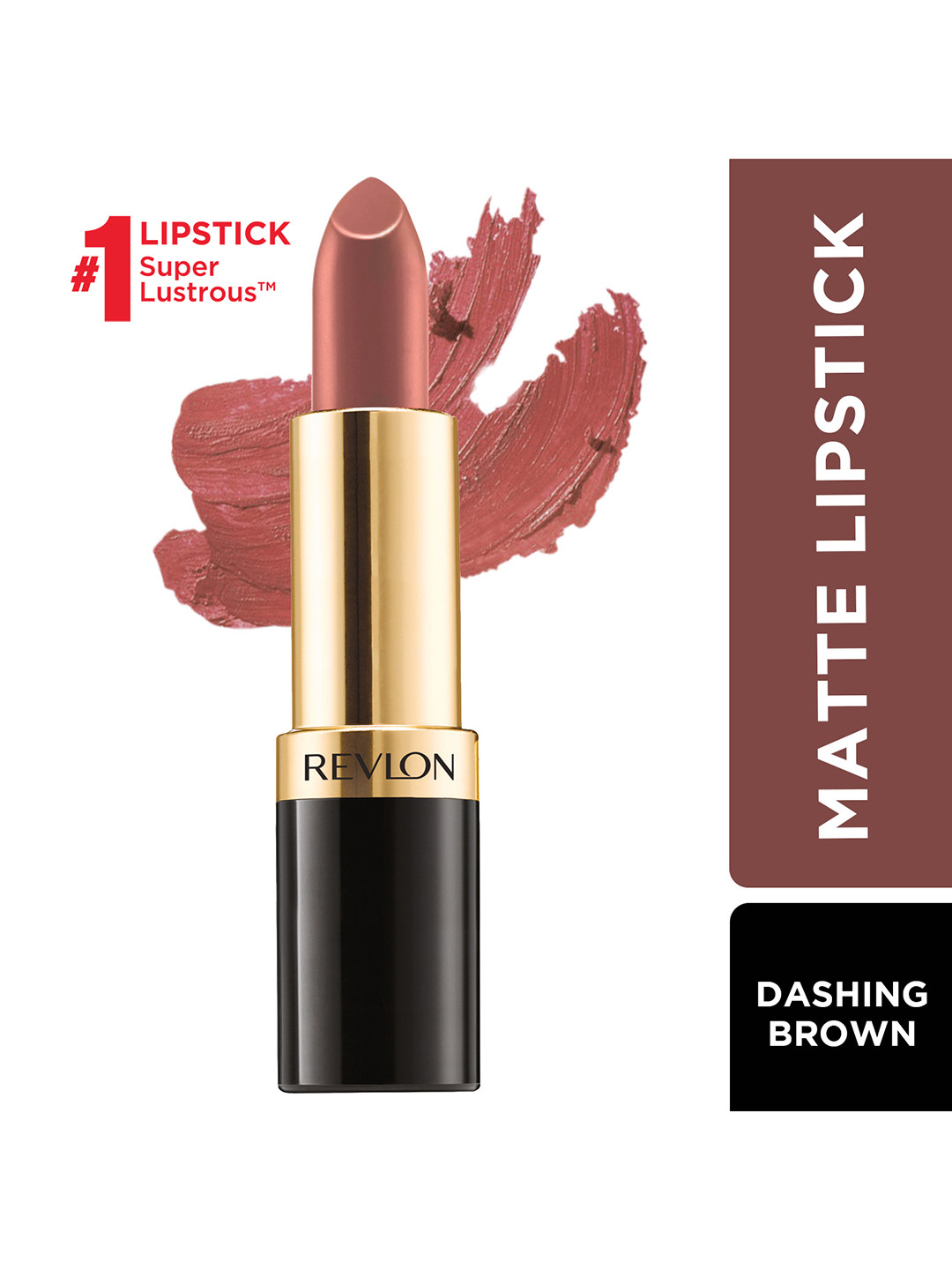Revlon Super Lustrous Matte Lipstick - Dashing Brown