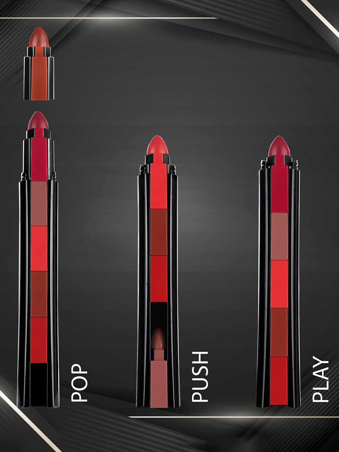 Ronzille  5 in 1 Lipstick -2g Each- Shade B