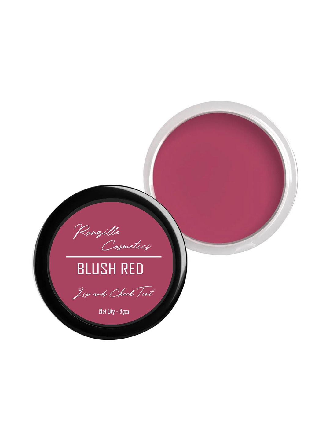 Ronzille Long Lasting Lip & Cheek Tint To Nourish & Hydrate 8g - Blush Red 06